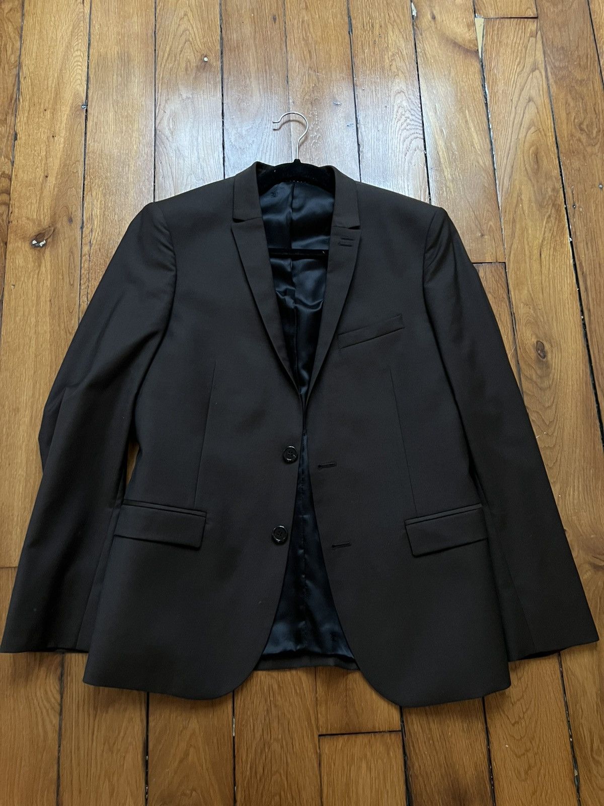 The Kooples The Kooples Brown full suit with Loro Piana wool Size 46S - 1 Thumbnail