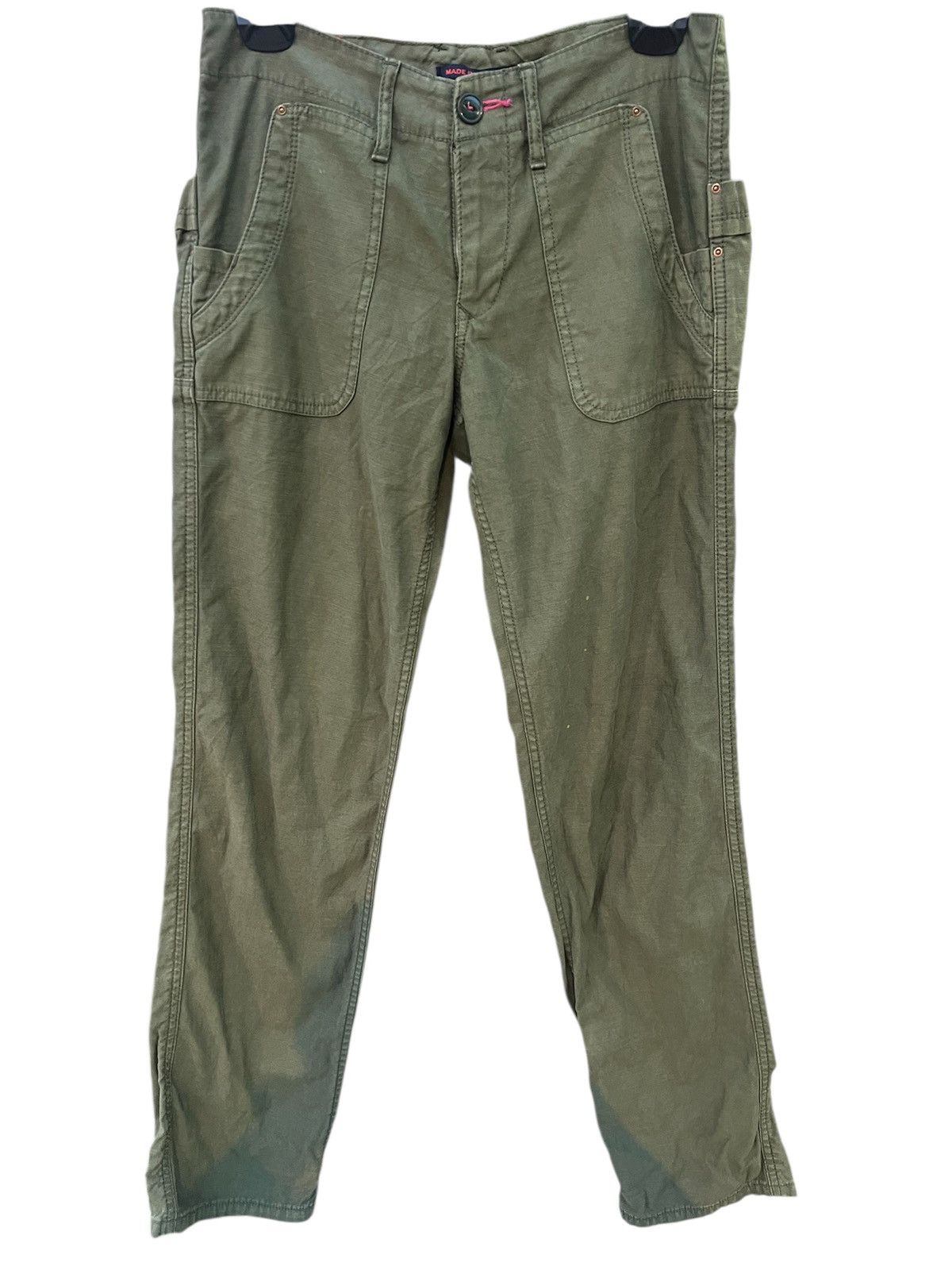 Japanese Brand × Vintage ET Boite japan cotton pant classic bondage army green Size US 30 / EU 46 - 1 Thumbnail