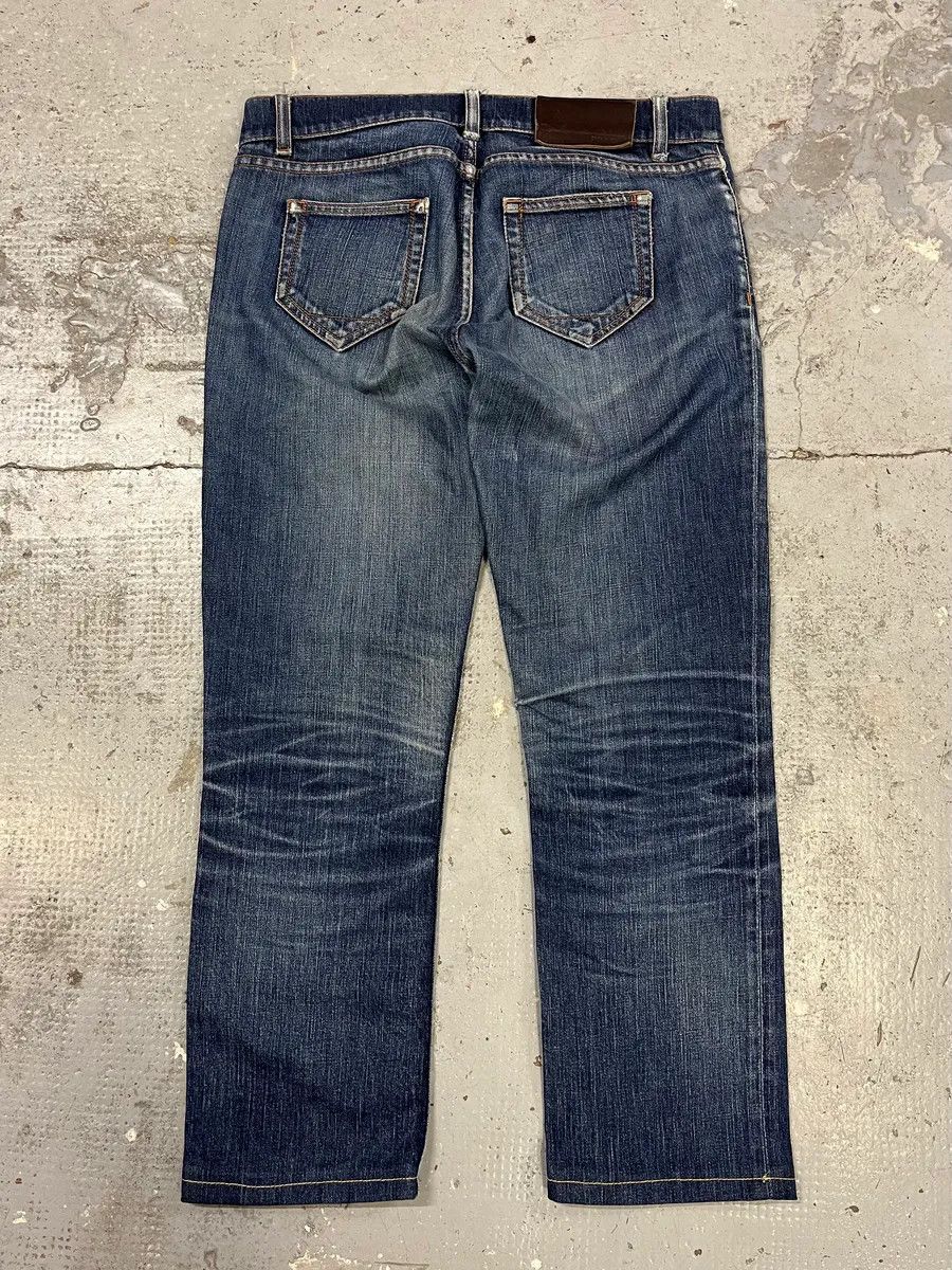 Designer × Prada × Vintage 2000s Prada Blue Faded Denim Jeans Size US 39 - 3 Thumbnail