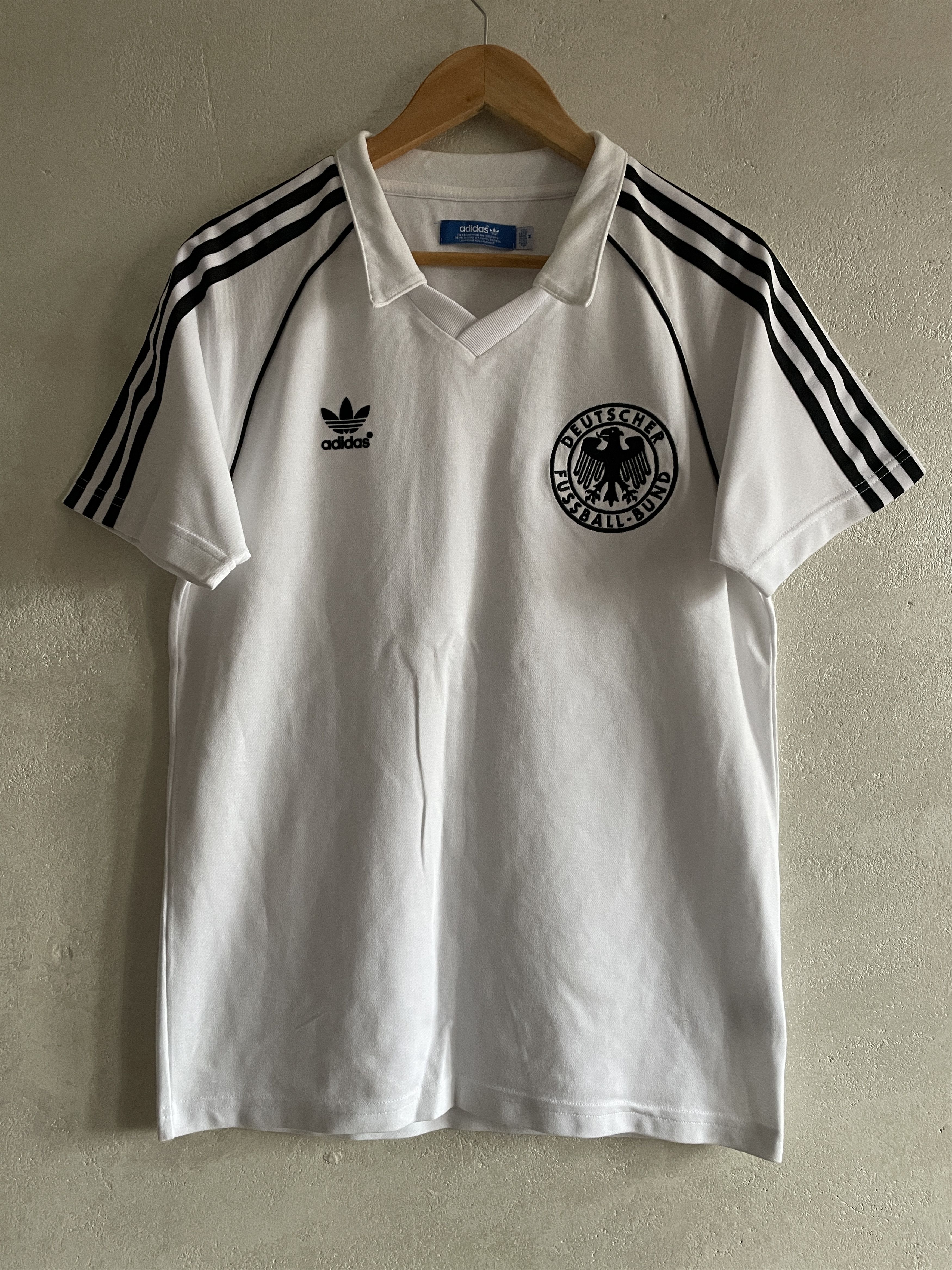 Adidas Germany Football Shirt 1974 Trikot Soccer Vintage Jersey Size US M / EU 48-50 / 2 - 1 Thumbnail