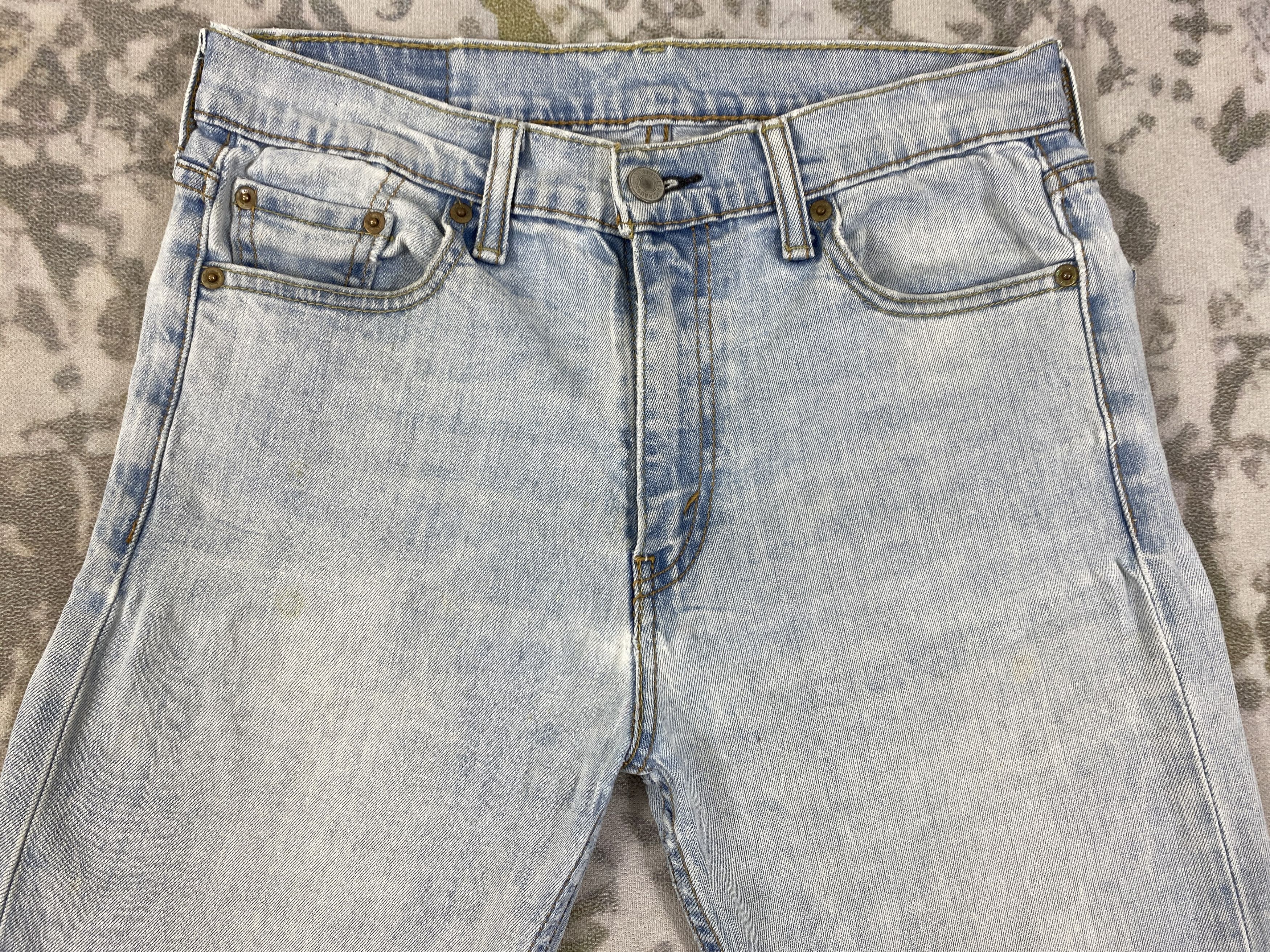Japanese Brand Light Wash Vintage Levi's 513 Denim 29x31 -JN370 Size US 29 - 3 Thumbnail