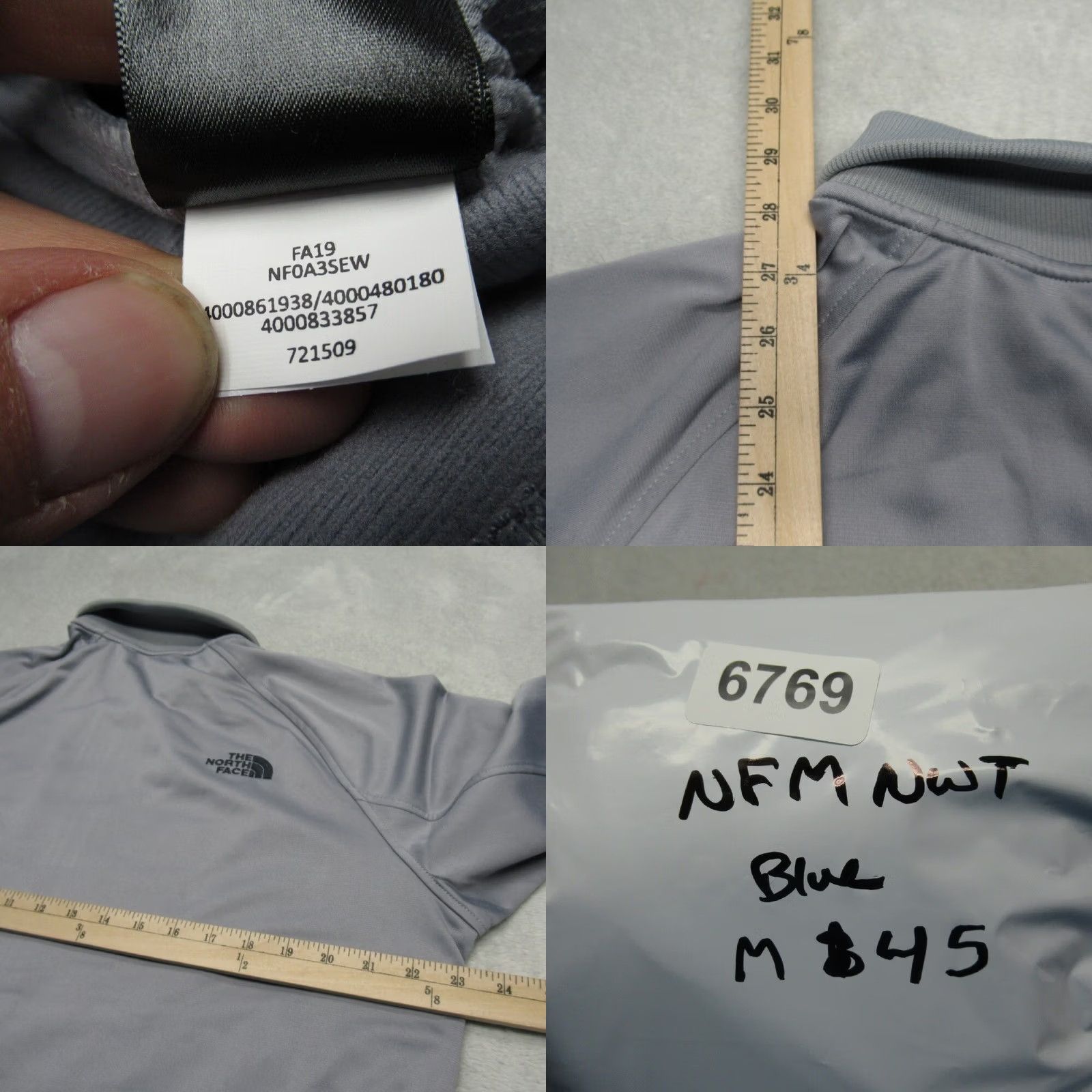 The North Face VINTAGE North Face Track Jacket Men Large Gray Hiking Full-Zip Tech Comcast Employee NEW Size US L / EU 52-54 / 3 - 9 Thumbnail