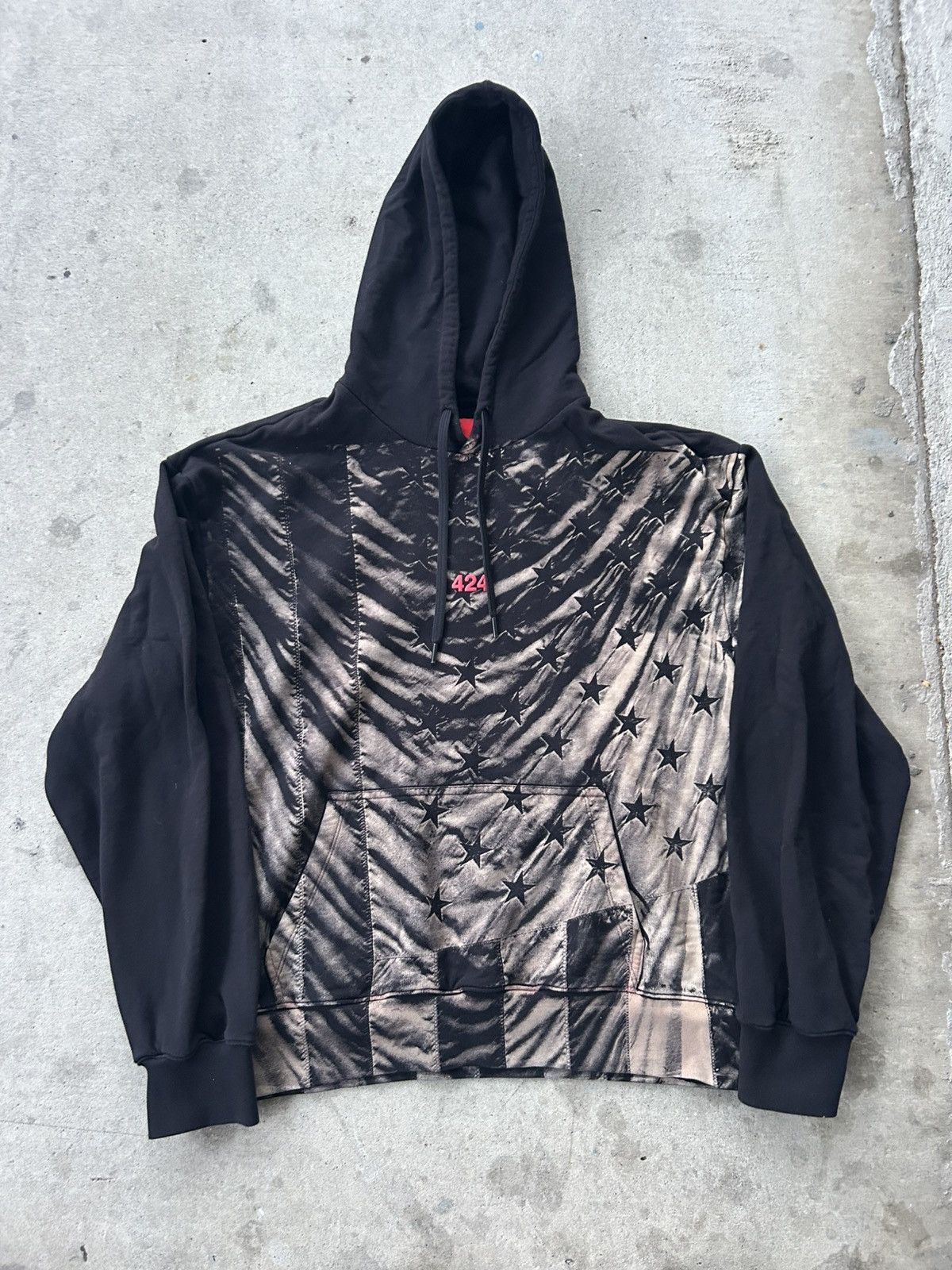 424 424 black sample hoodie Size US L / EU 52-54 / 3 - 1 Thumbnail