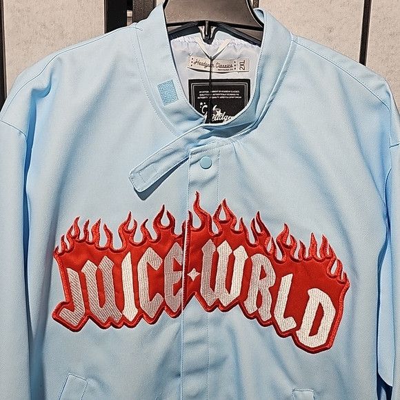 Other Juice Wrld Fighting Demons Work Jacket 2XL NWT Size US XXL / EU 58 / 5 - 2 Thumbnail