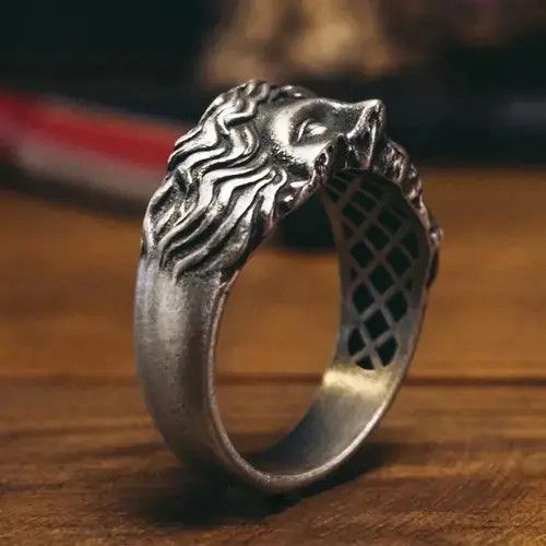 Ring Of Fire Religious Belief Jesus Head Ring Size ONE SIZE - 4 Thumbnail