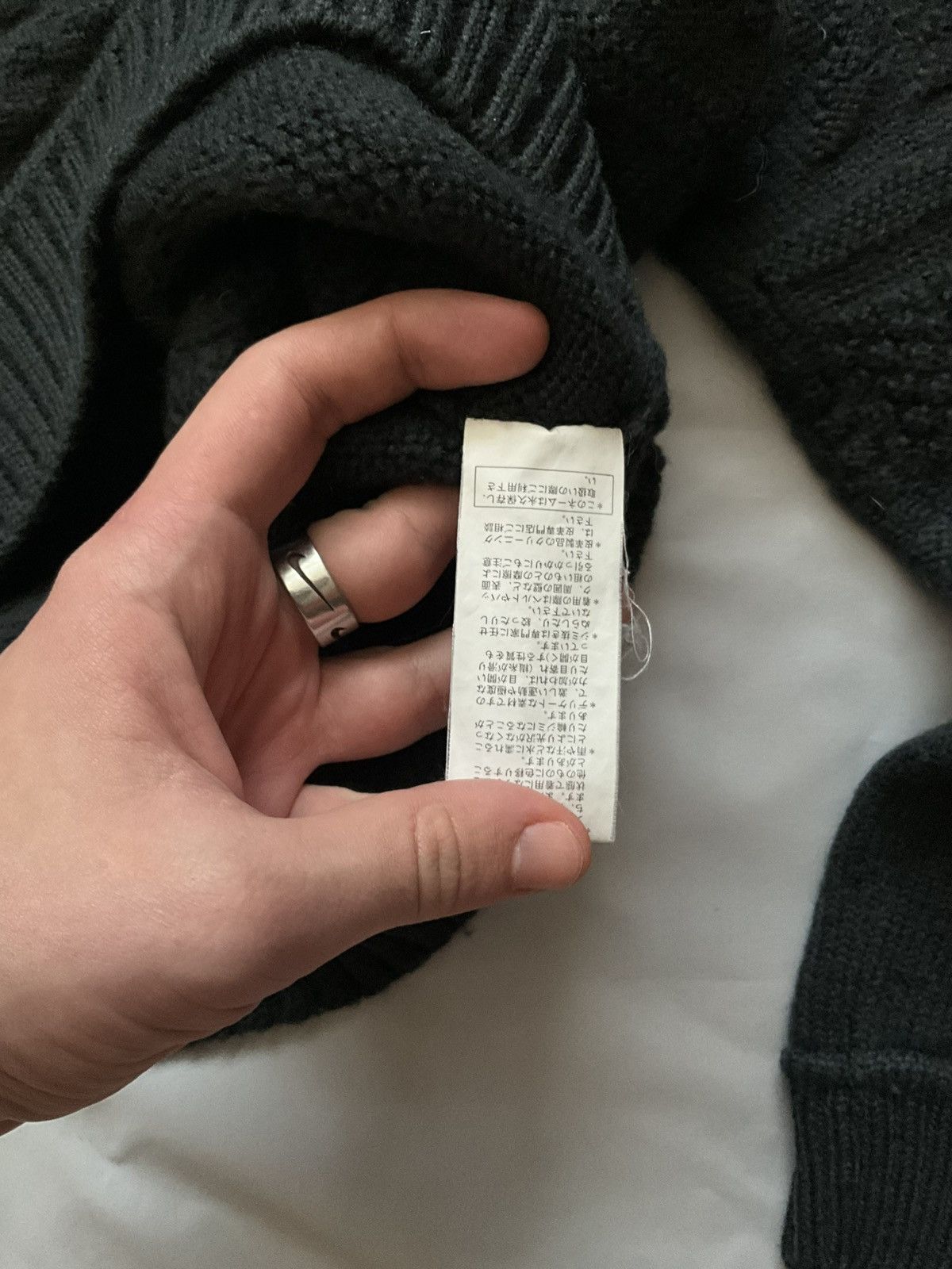 Raf Simons Raf Simons Autumn-Winter 2006/07 Heavy Virgin Wool Sweater Size US M / EU 48-50 / 2 - 6 Thumbnail