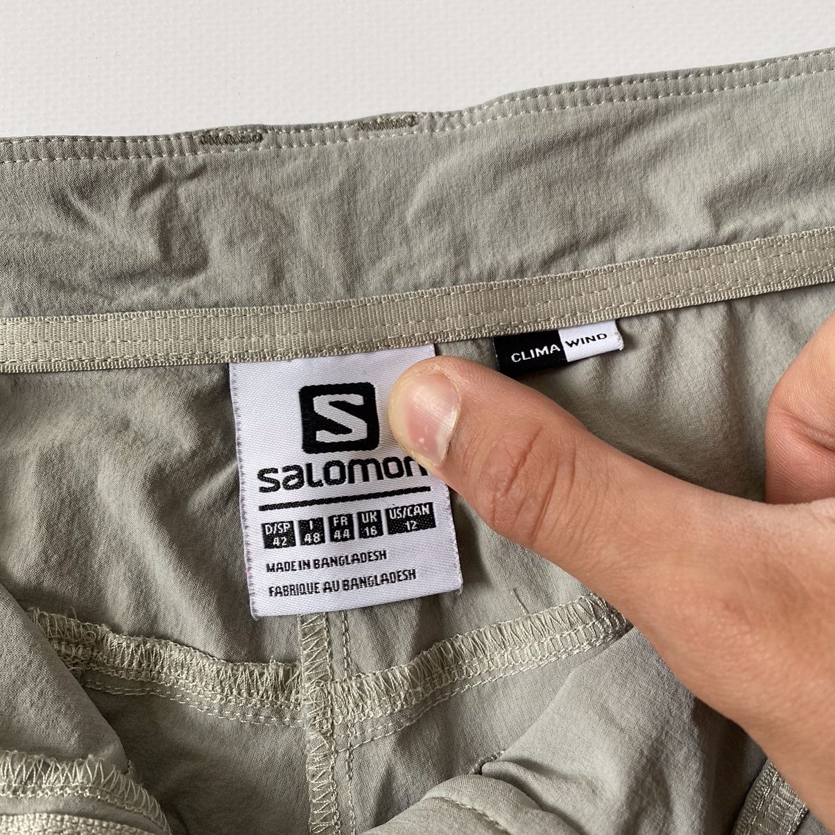Salomon Vintage Hiked Salomon Shorts Mans Size US 42 / EU 58 - 5 Thumbnail