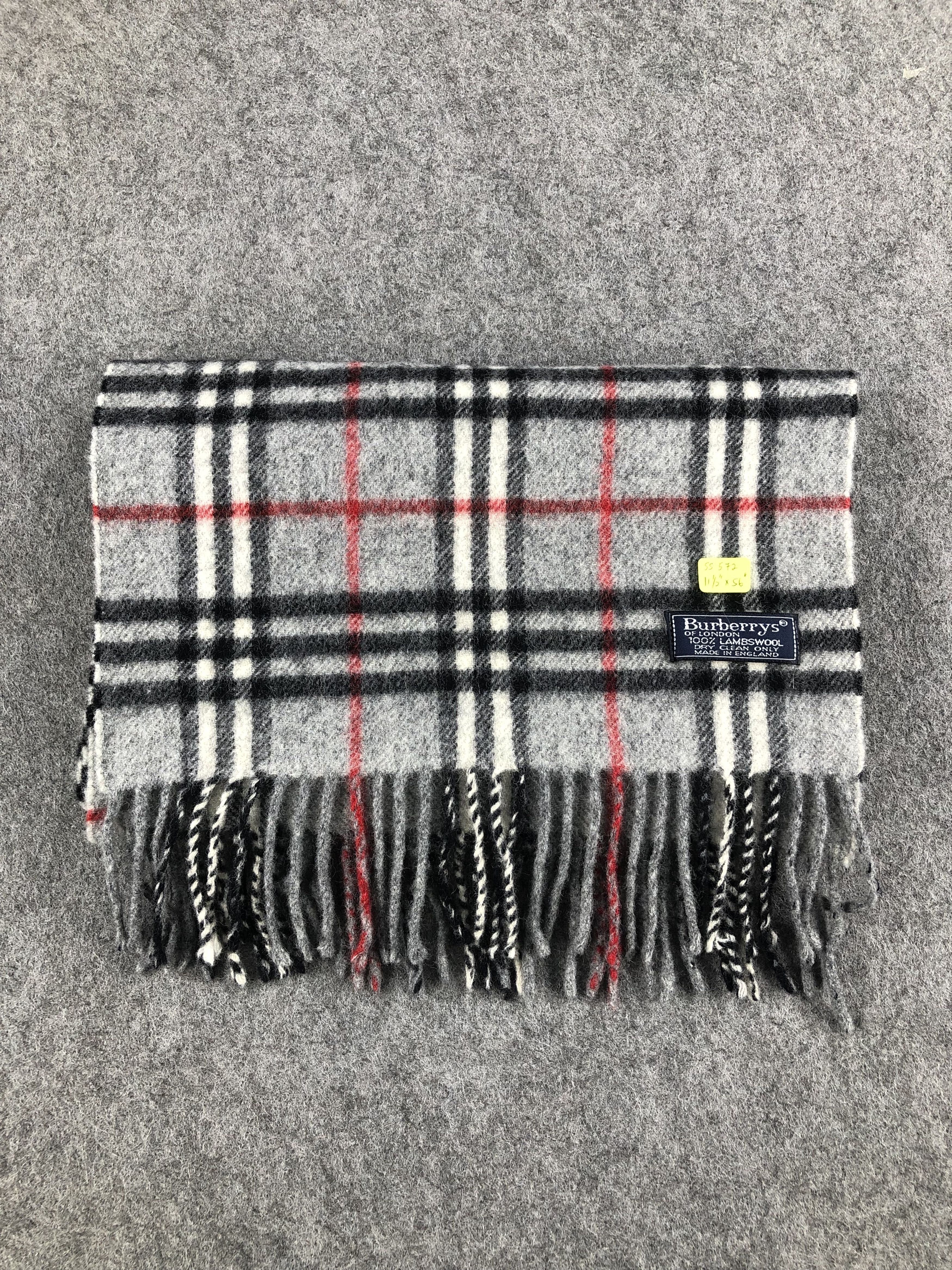 Burberry Burberry Lambswool Scarf / Muffler / Neckwear Size ONE SIZE - 6 Thumbnail