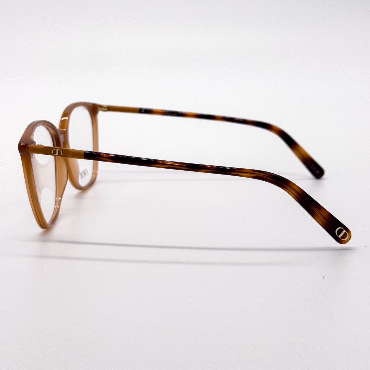 Dior NEW Dior Brown Havana Eyeglasses, Women Dior Mini CD S6I Size ONE SIZE - 6 Thumbnail