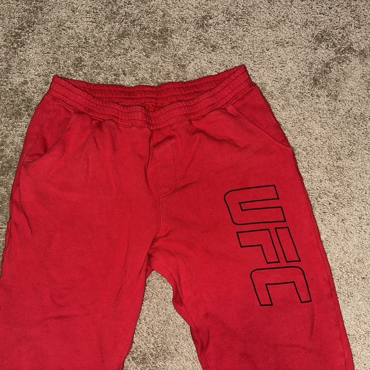 UFC × Vintage UFC Sweatpants Y2K Grunge Crazy Rare Size US 32 / EU 48 - 2 Thumbnail