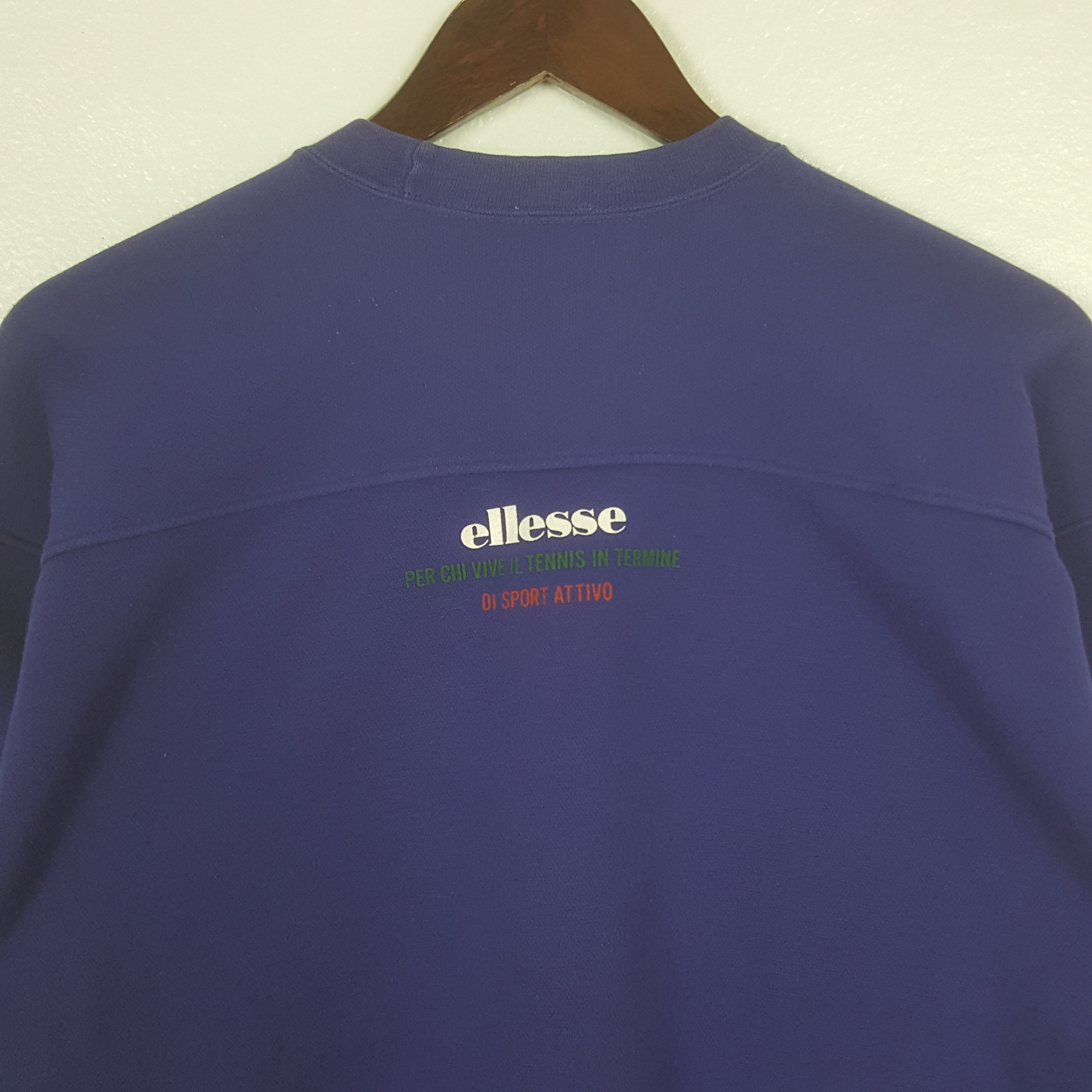 Ellesse Vintage Ellesse Embroidered Logo Sweatshirt Size US S / EU 44-46 / 1 - 4 Thumbnail