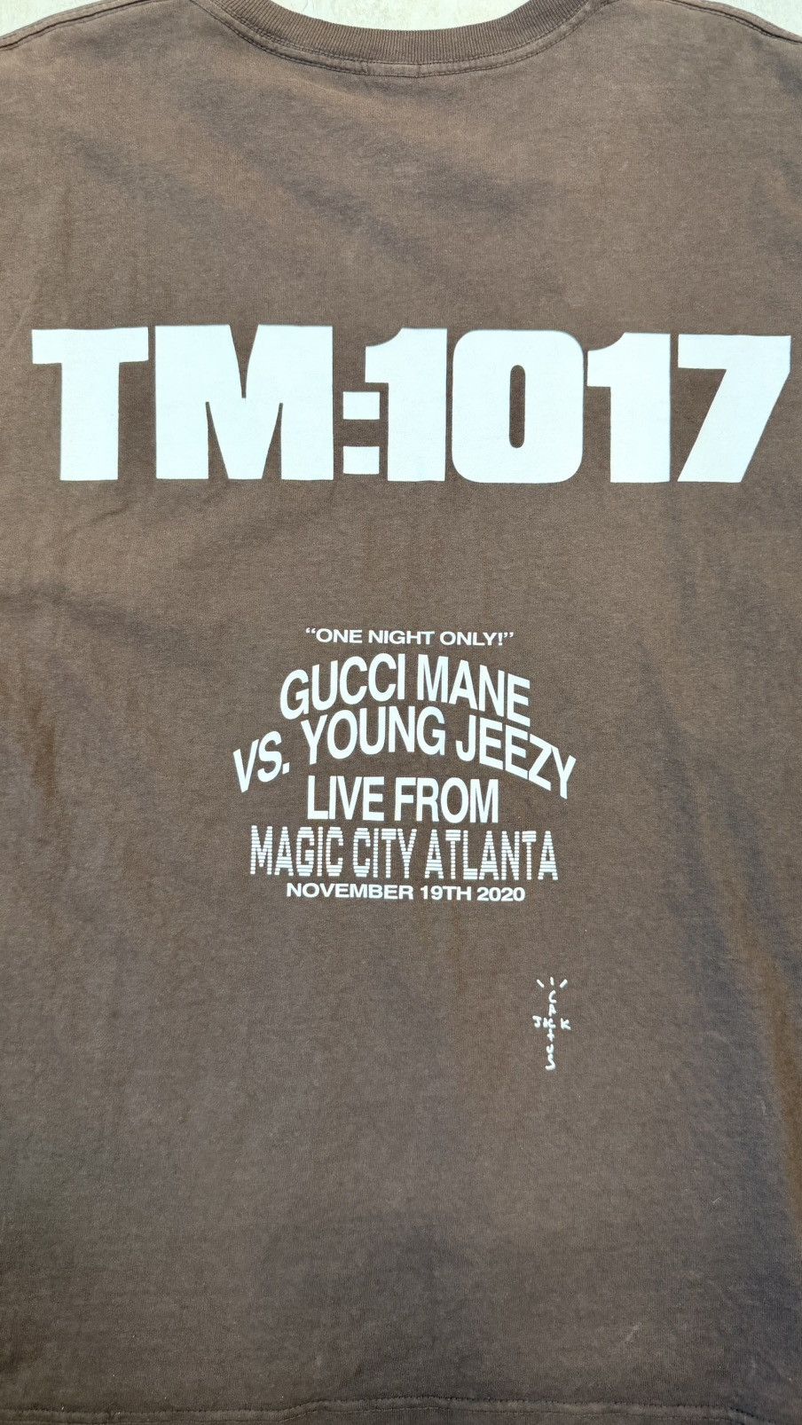 Travis Scott Cactus Jack X Verzuz TM 1017 Young Jeezy Gucci Mane Shirt Size US L / EU 52-54 / 3 - 6 Thumbnail