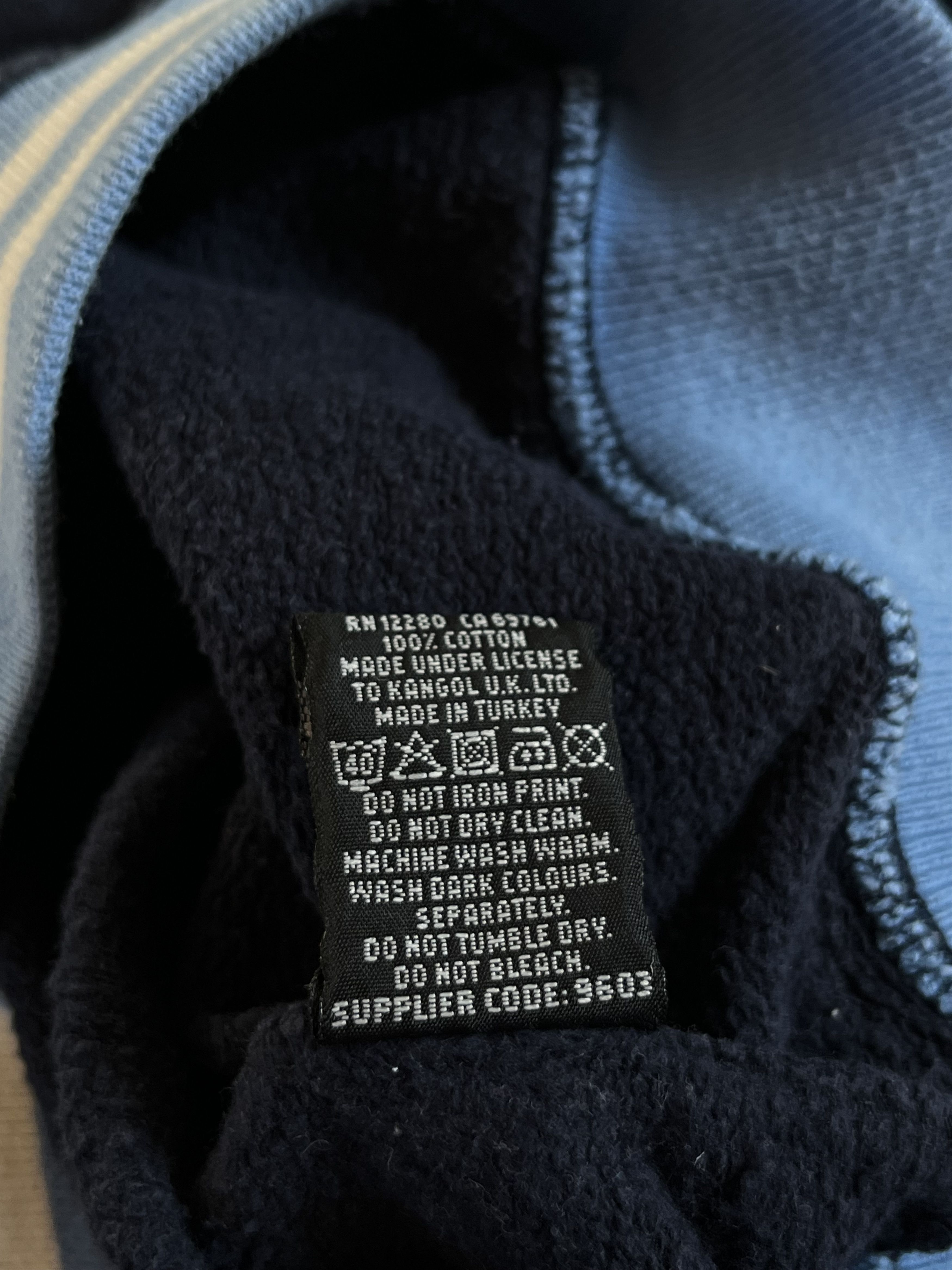 Kangol × Vintage 90s Kangol Iconic Big Logo Sweatshirt Size US S / EU 44-46 / 1 - 7 Thumbnail