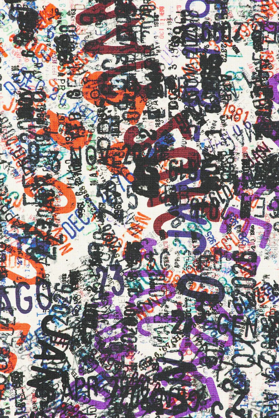 Bottega Veneta o1bcso1str0526 Cotton Wool Memory Print Shirt in Multicolor Size US S / EU 44-46 / 1 - 2 Thumbnail