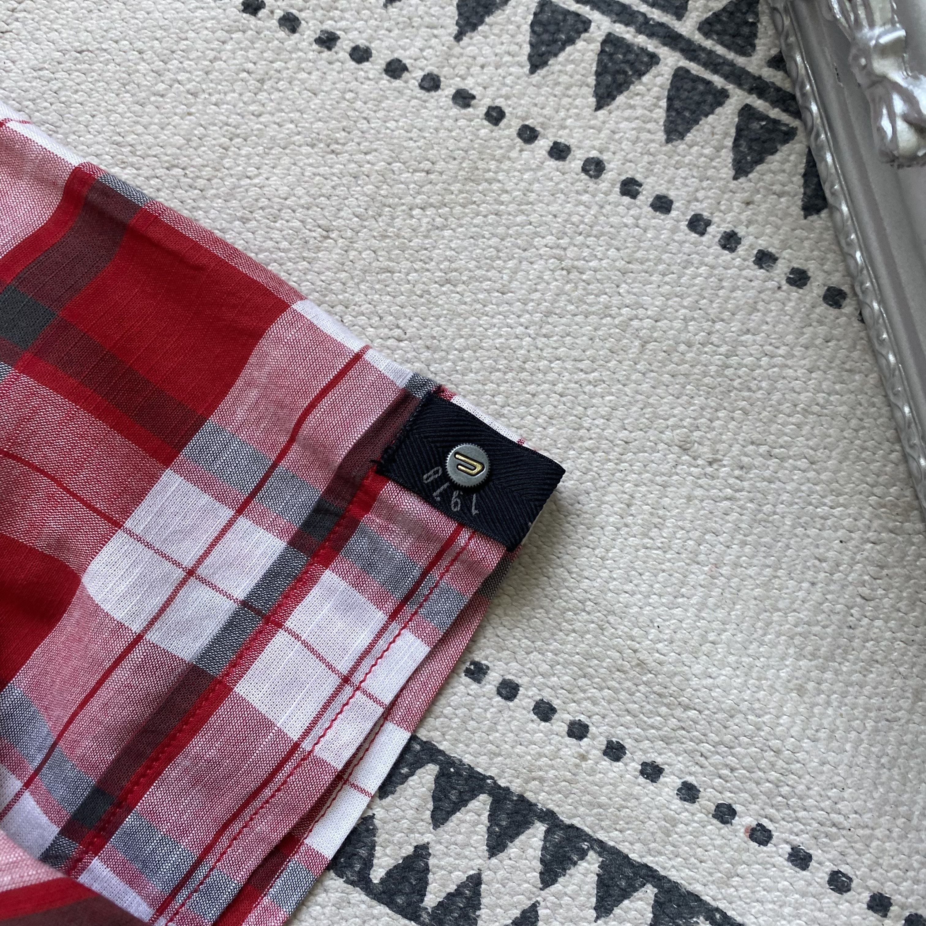 Diesel Vintage 00s Diesel Flannel shirt Short sleeve Y2K Size US M / EU 48-50 / 2 - 4 Thumbnail