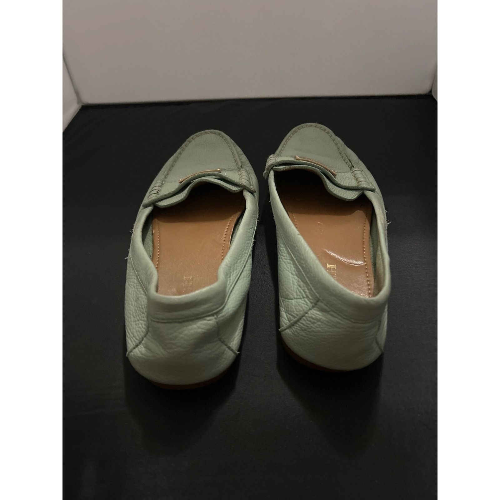 Coach Coach Fredrica Pale Mint Green Leather Loafer Flats Size 10 Size US 10 / IT 40 - 2 Thumbnail