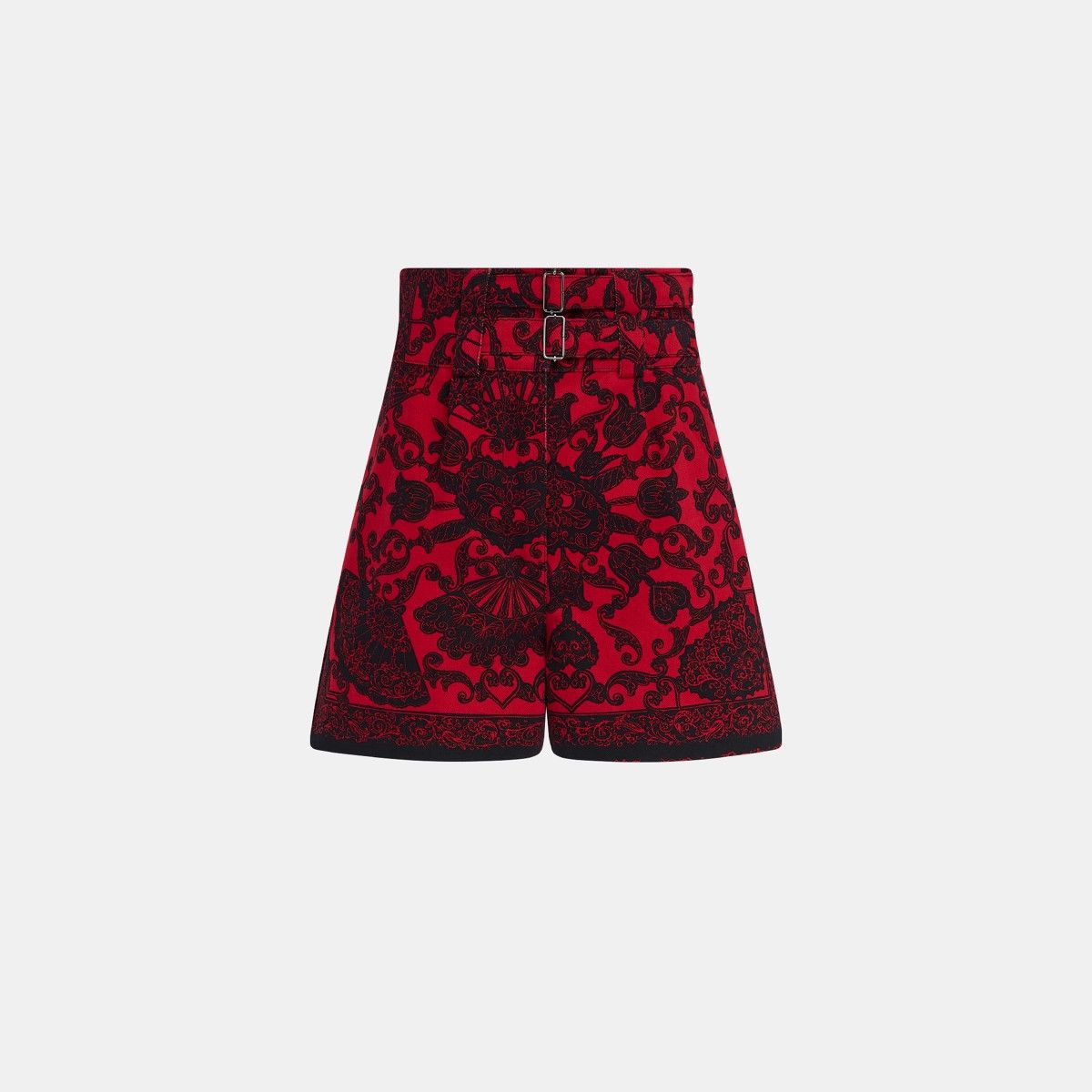 image of Dior O1Bcso1Str0224 Pants In Black & Red in Black/Red, Women's (Size 26)