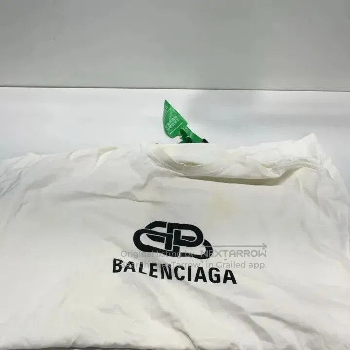 Balenciaga Balenciaga White BB Logo T. Size US XS / EU 42 / 0 - 4 Thumbnail