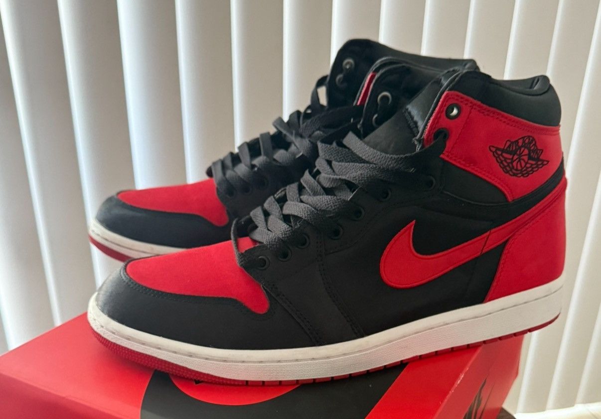 Jordan Brand Satin Bred Jordan 1 Size US 12 / EU 45 - 6 Thumbnail