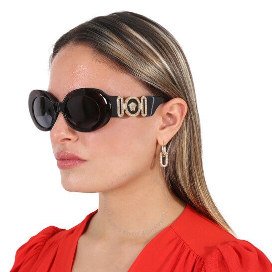 Versace NEW VERSACE VE4426BU-108/87 Dark Havana Size ONE SIZE - 2 Thumbnail