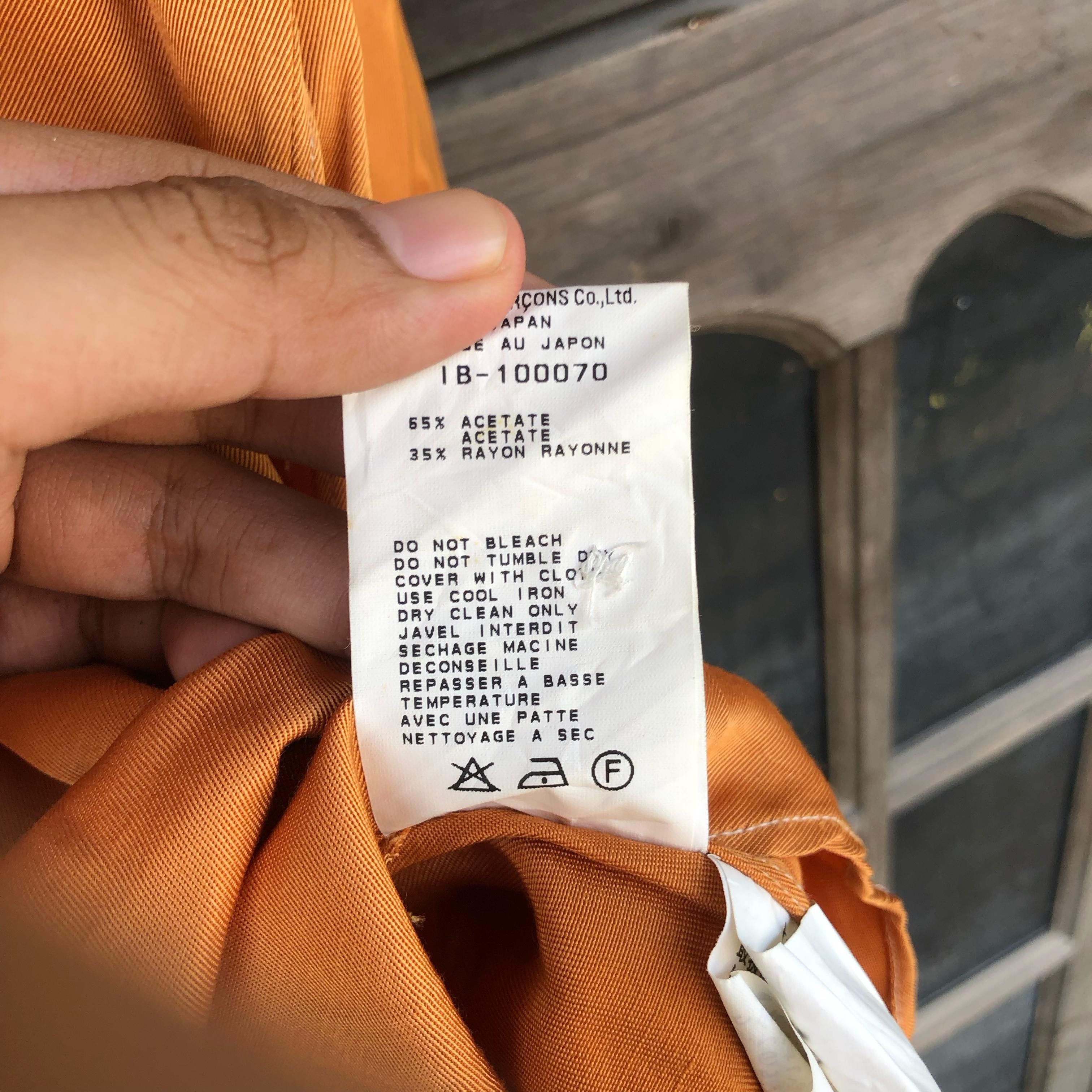 Comme des Garcons Archival Comme des Garcons homme Rayon shirt Size US L / EU 52-54 / 3 - 6 Thumbnail