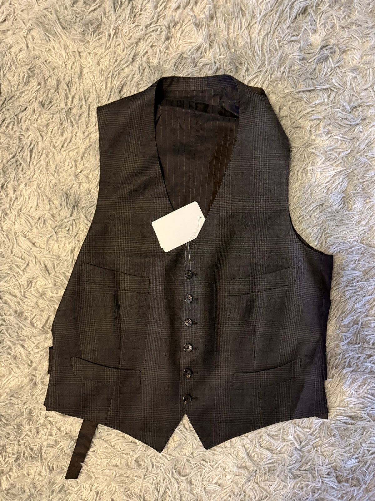 Tom Ford wool suit vest Size 50R - 1 Thumbnail