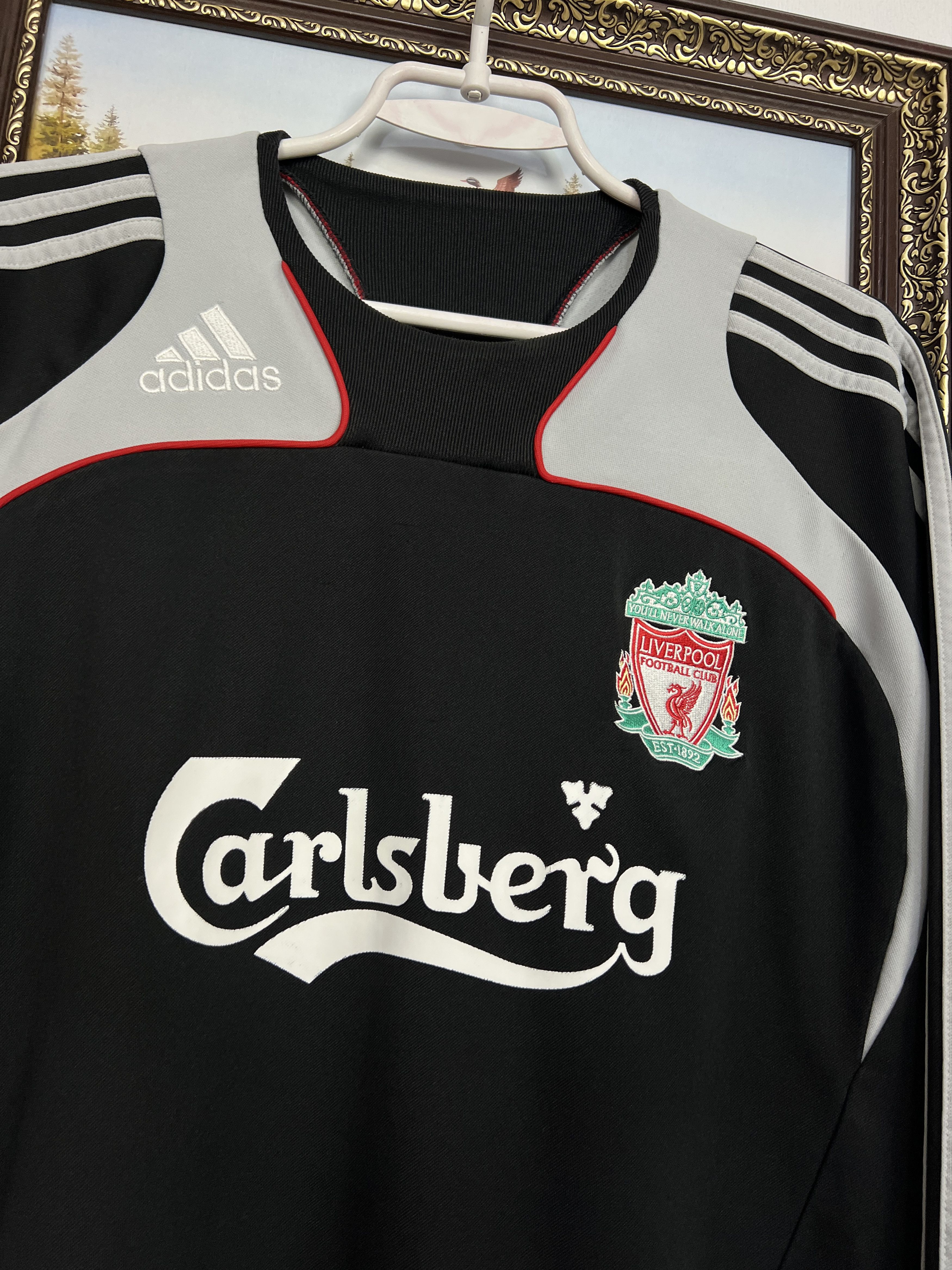 Adidas Vintage Liverpool Football Sweatshirt Soccer Jacket Crewneck Size US M / EU 48-50 / 2 - 3 Thumbnail