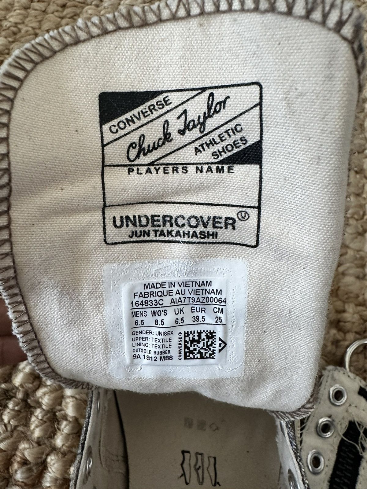 Converse Converse X Undercover Jun Takahashi Chuck Taylor Hi Tops Size US 8.5 / IT 38.5 - 9 Thumbnail