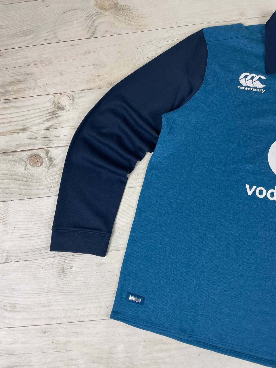 Canterbury of New Zealand Canterbury Ireland IRFU Rugby Polo Away Long Sleeve Shirt Size US XXL / EU 58 / 5 - 3 Thumbnail