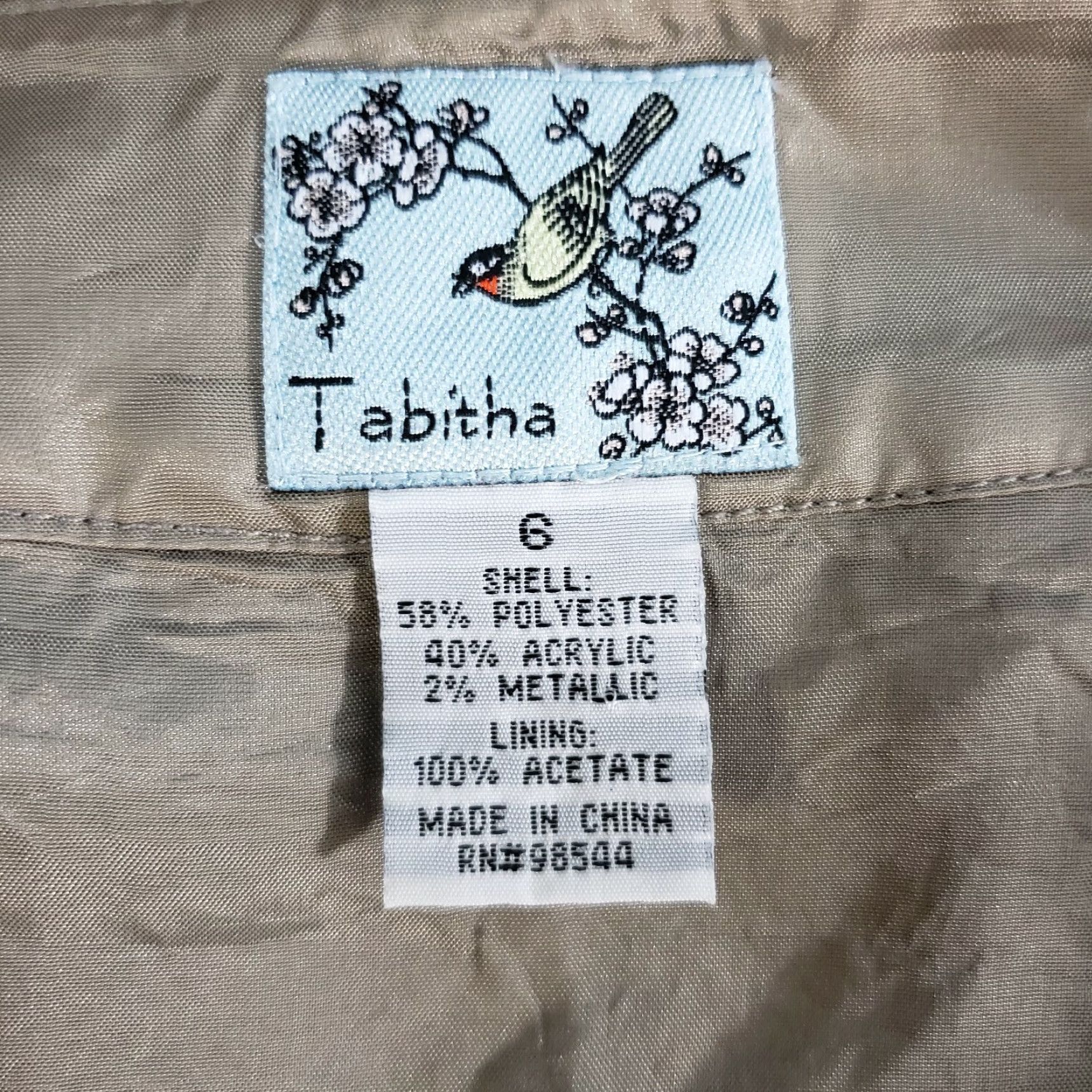 Habitat Tabitha Womens Avant Tweed Skirt Sz 6 Metallic Pleated Side Zip Short Gray Midi? (Please ignore) Size 28" / US 6 / IT 42 - 4 Thumbnail