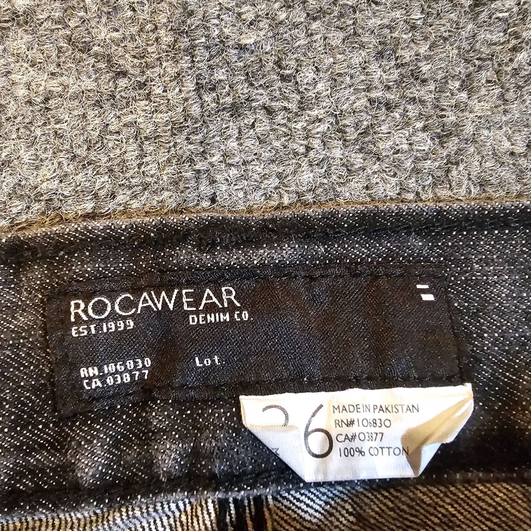 Rocawear Vintage Rocawear Jeans Men 36x33 Black Baggy Straight Skater Hip Hop Street Wear Size US 36 / EU 52 - 4 Thumbnail