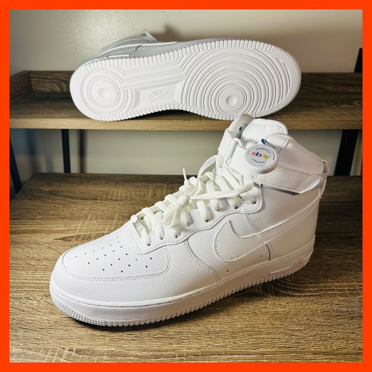 2020 NIKE AIR FORCE HIGH '07 WHITE SZ 15 NO BOX 315121-115