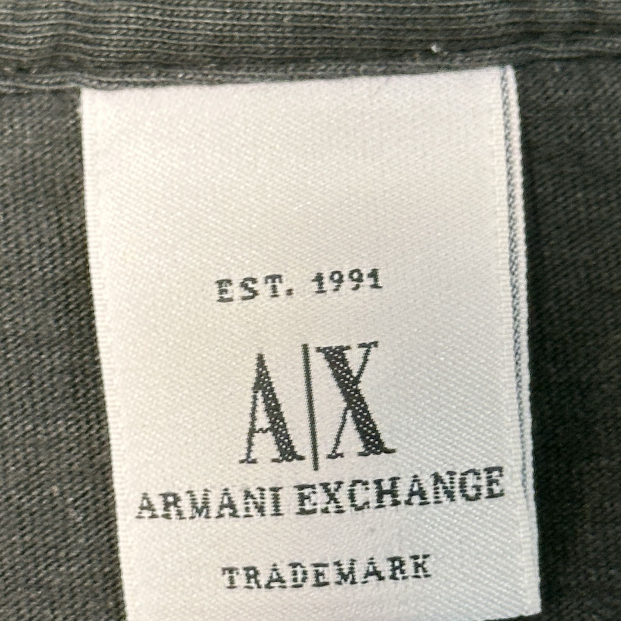Armani Exchange Vintage Armani Exchange Logo Graphic T-Shirt Size XL single stich Size US XL / EU 56 / 4 - 3 Thumbnail