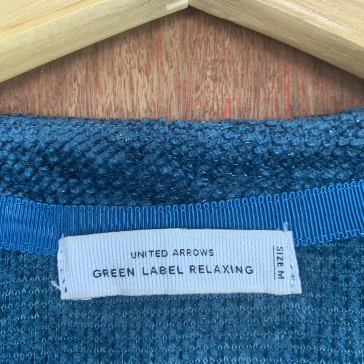 Homespun Knitwear × Japanese Brand Green Label Relaxing by united Arrow Cardigan Jacket Size US M / EU 48-50 / 2 - 10 Thumbnail