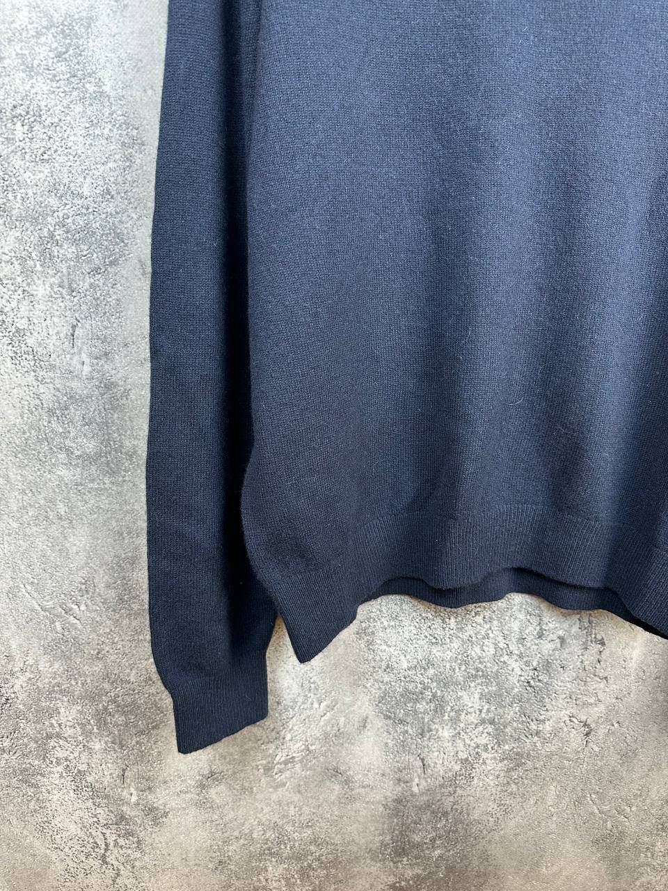 Other Schoffel V-Neck Lambswool Sweater Navy Jumper Long Sleeve Size US XL / EU 56 / 4 - 6 Thumbnail