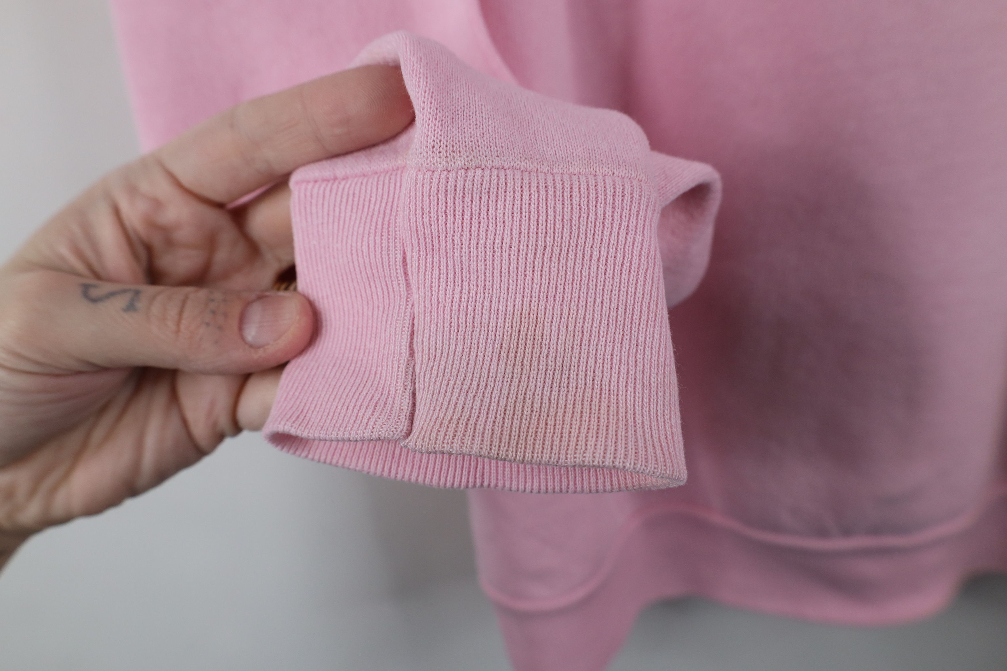 Vintage Vintage 80s 90s Streetwear Crewneck Sweatshirt Pink USA Size M / US 6-8 / IT 42-44 - 7 Thumbnail