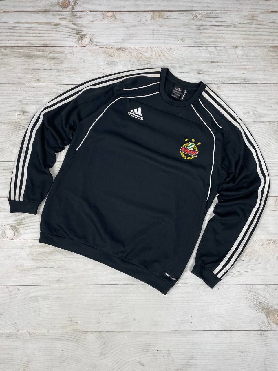 Adidas Vintage Adidas Rapid Vienna 2010 2011 Soccer Sweatshirt Y2K Size US M / EU 48-50 / 2 - 1 Thumbnail