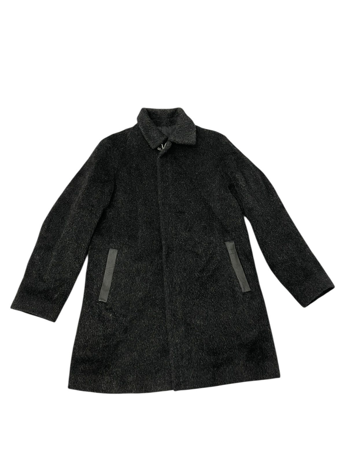 Le Grande Bleu (L.G.B.) Mohair Alpaca Over Coat PPFM Japan 7🟩2 Size US M / EU 48-50 / 2 - 2 Thumbnail