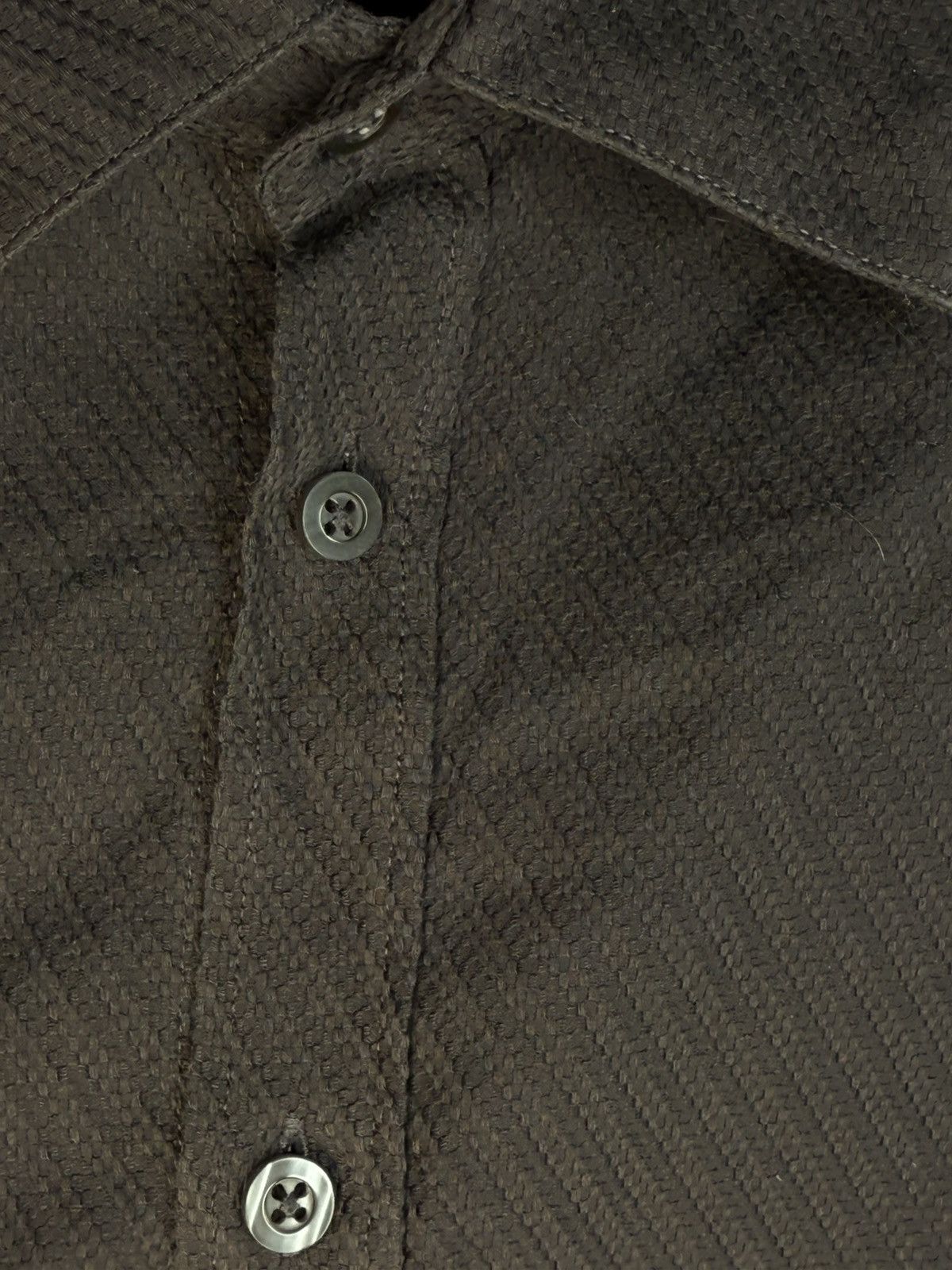 Yves Saint Laurent Carbon YSL Shirt Dark Grey Size US L / EU 52-54 / 3 - 13 Thumbnail
