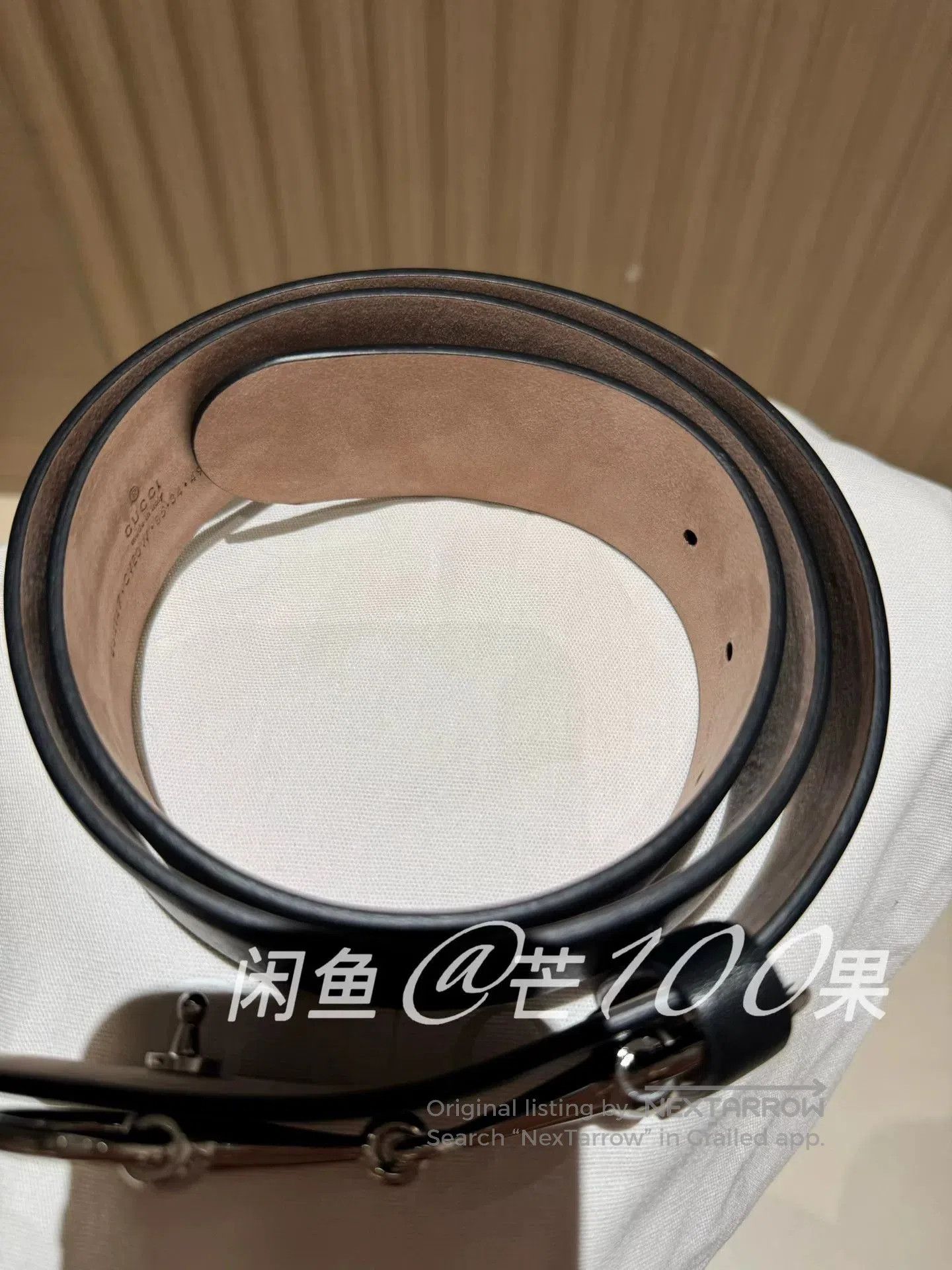 Gucci Gucci by Demna Horsebit Belt. Size ONE SIZE - 2 Thumbnail