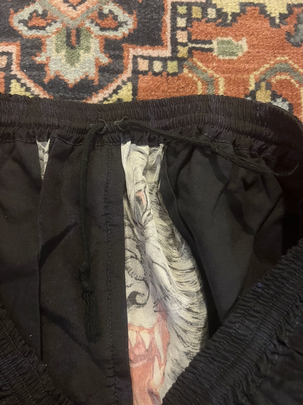 Yohji Yamamoto Yohji Yamamoto Pour Homme AW09 Cerberus Silk Shorts Size US 32 / EU 48 - 6 Thumbnail