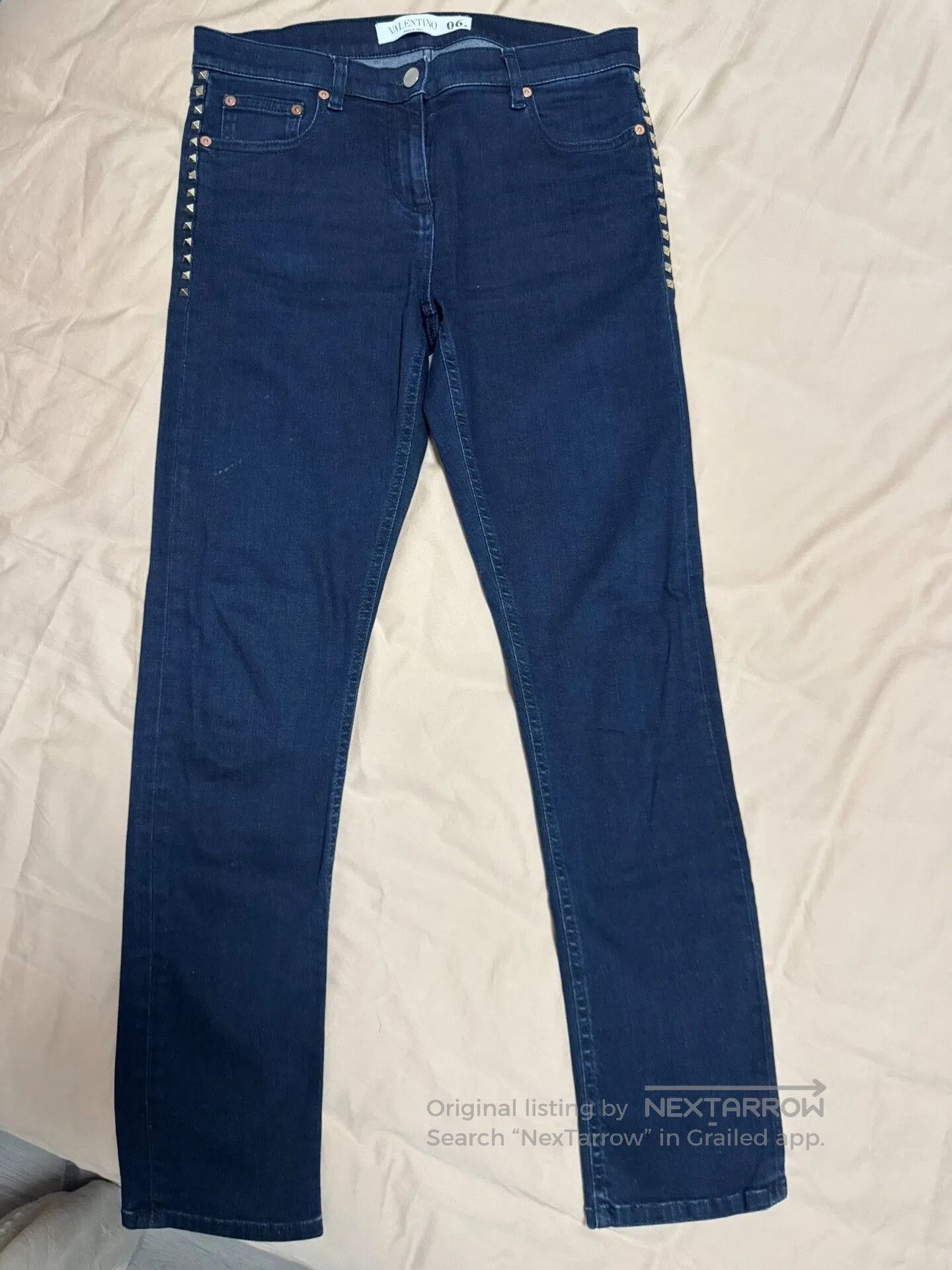 Valentino Valentino Women's Studded Denim Jeans. Size US 28 / EU 44 - 1 Thumbnail