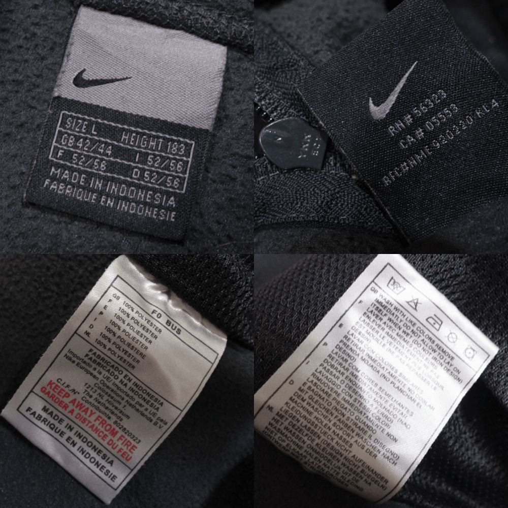 Nike 90S Swoosh Logo Tech Fleece Jacket Size US L / EU 52-54 / 3 - 8 Thumbnail