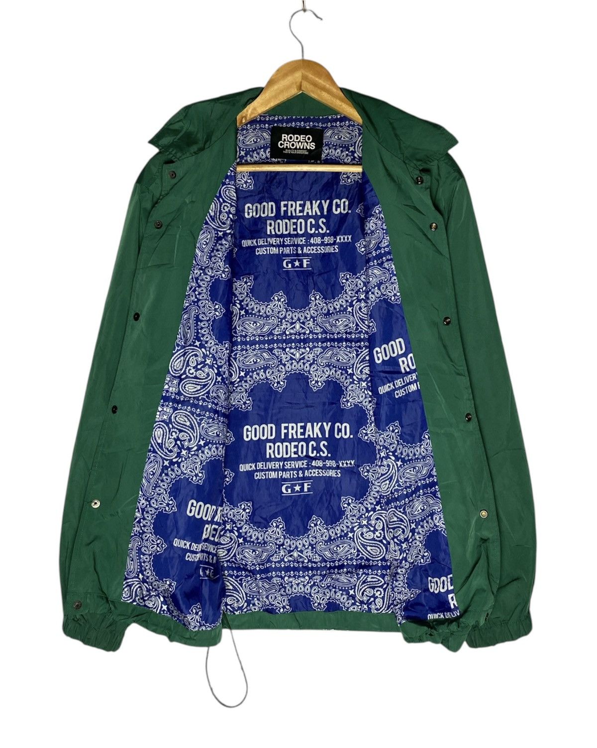 Japanese Brand Rodeo Crown Good Freaky Co. Coach Jacket Size US M / EU 48-50 / 2 - 3 Thumbnail