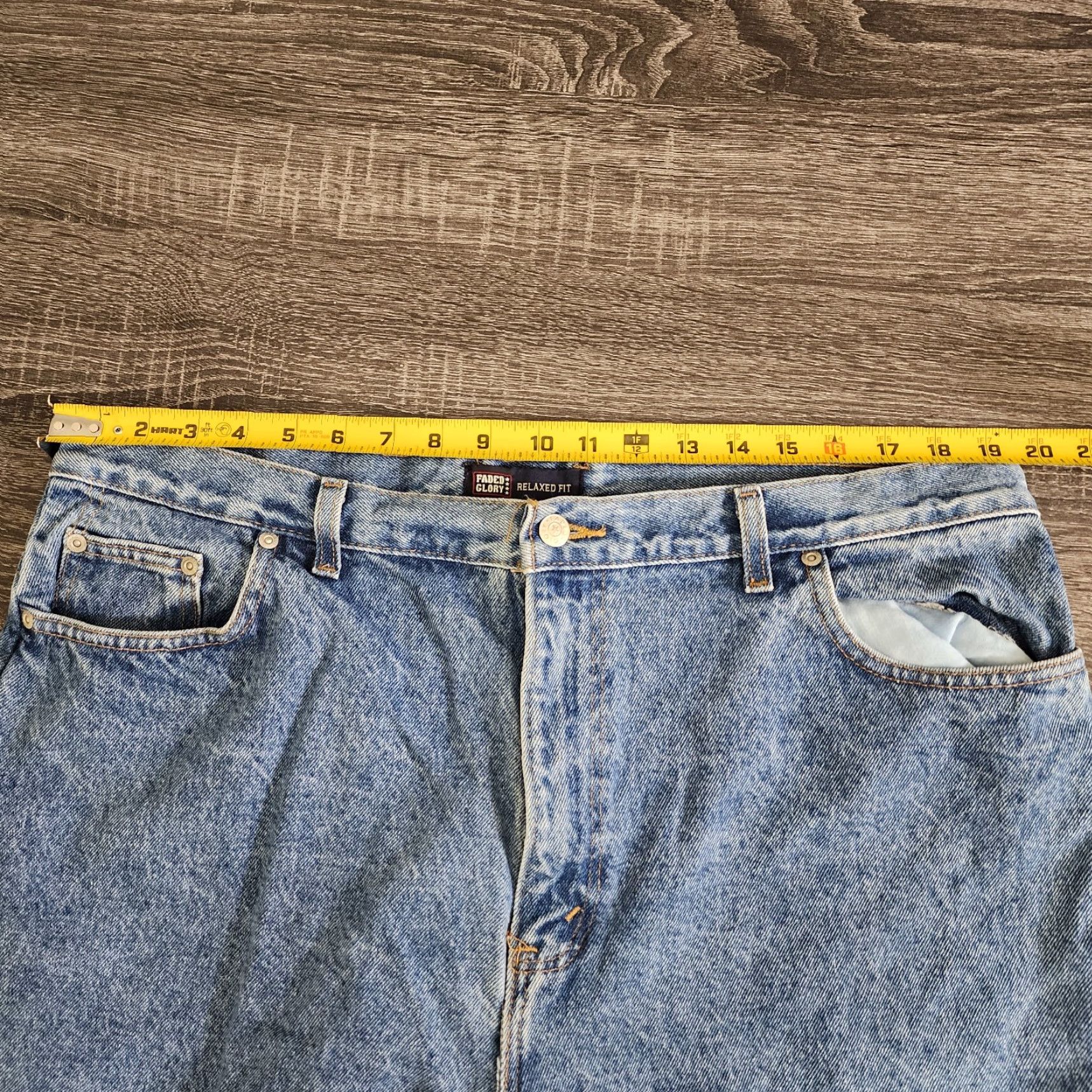 Faded Glory VINTAGE Faded Glory Baggy Jorts Mens 40 Blue Shorts Skater Y2k Relaxed Blue 90s Mens Size US 40 / EU 56 - 5 Thumbnail