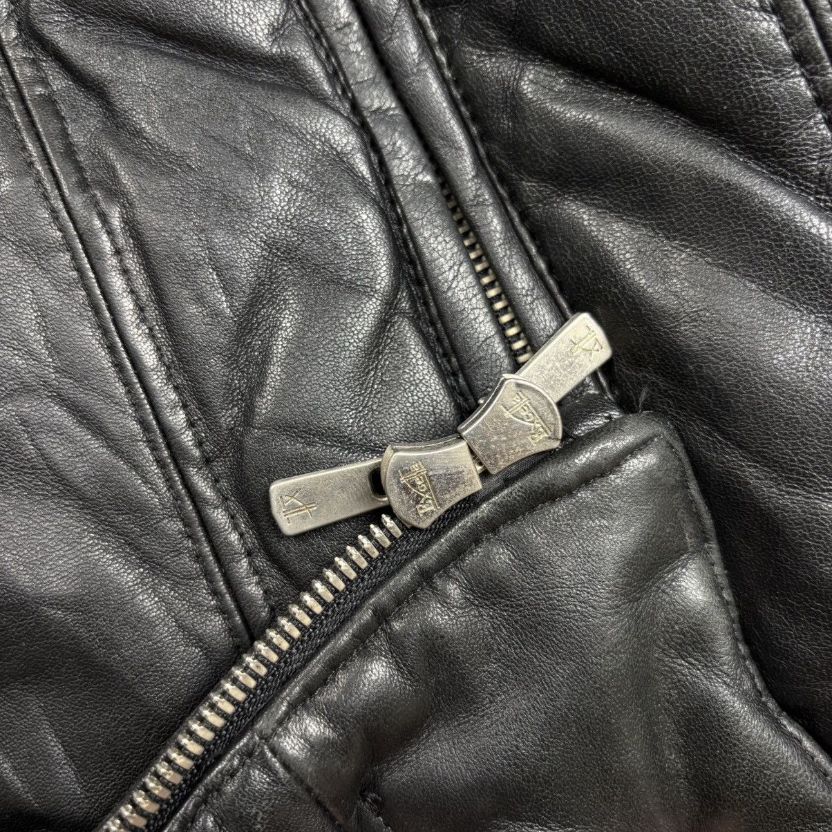 Yasuyuki Ishii 2000s Maniac Works - Excella Zips Rider Leather Jacket Size US M / EU 48-50 / 2 - 8 Thumbnail
