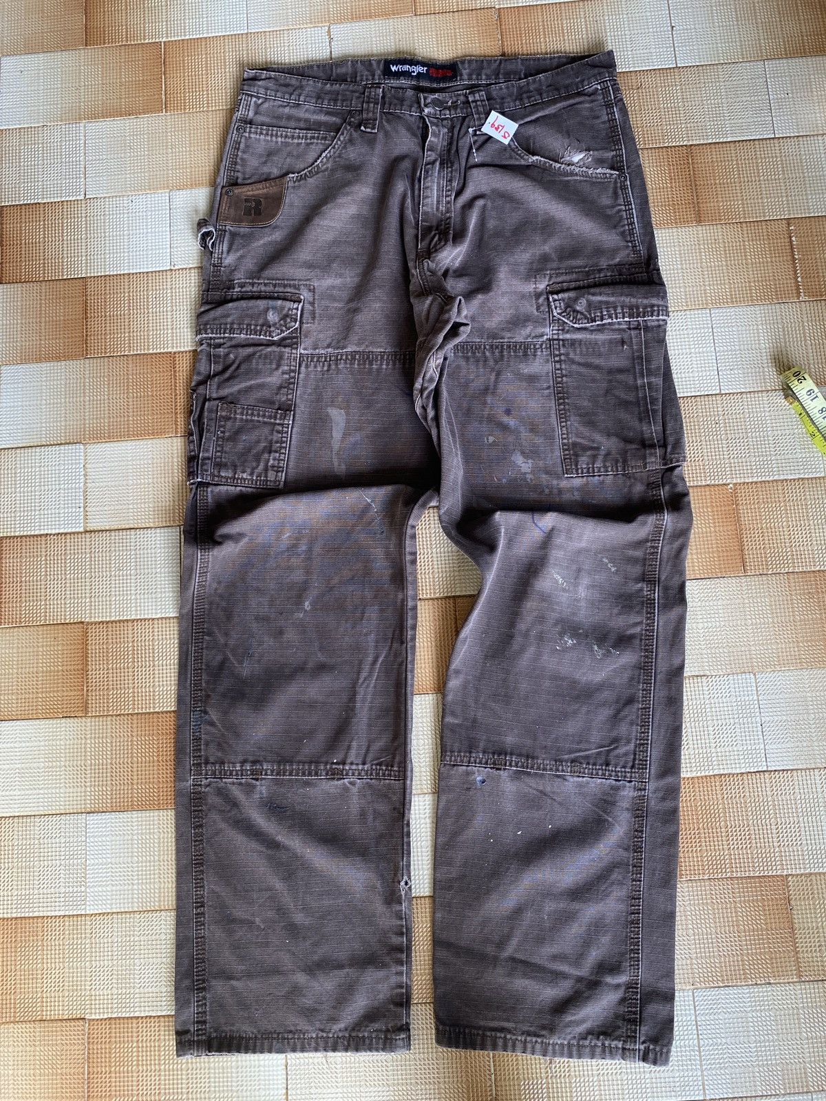 Vintage × Wrangler Vintage wrangle riggs workwear cargo Size US 34 / EU 50 - 2 Thumbnail