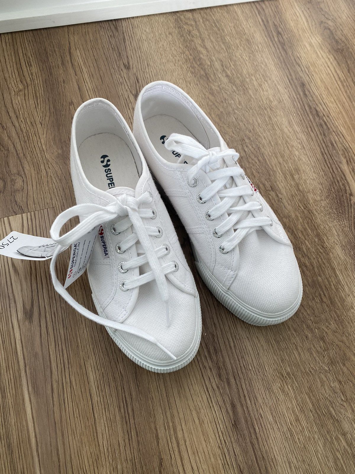 Superga Superga 2750 core Platform Sneakers unisex White - Size 7 Size US 7.5 / IT 37.5 - 4 Thumbnail
