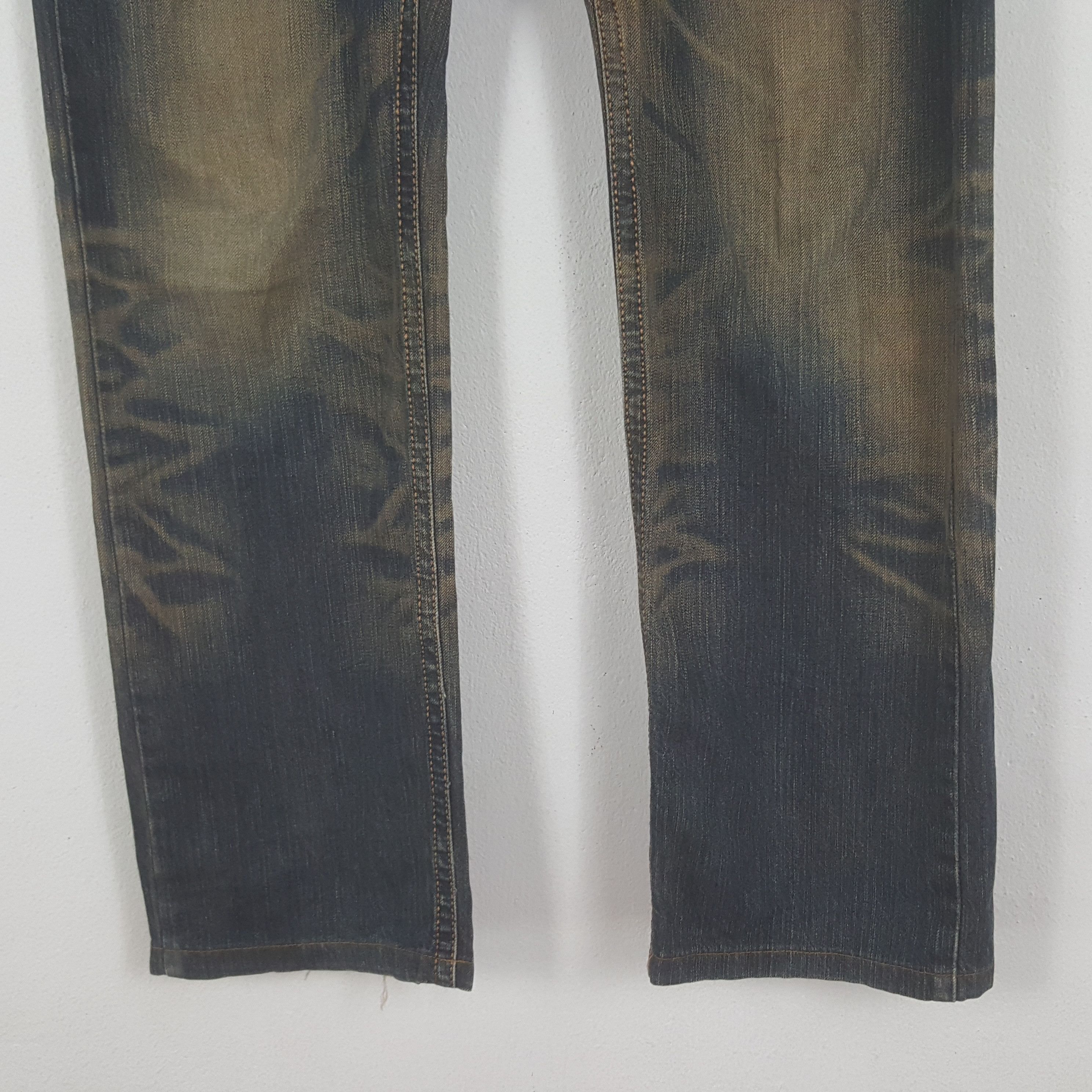 Edwin × Japanese Brand × Vintage Vintage Edwin XU Exclusive Vintage Denim Jeans Size US 36 / EU 52 - 3 Thumbnail