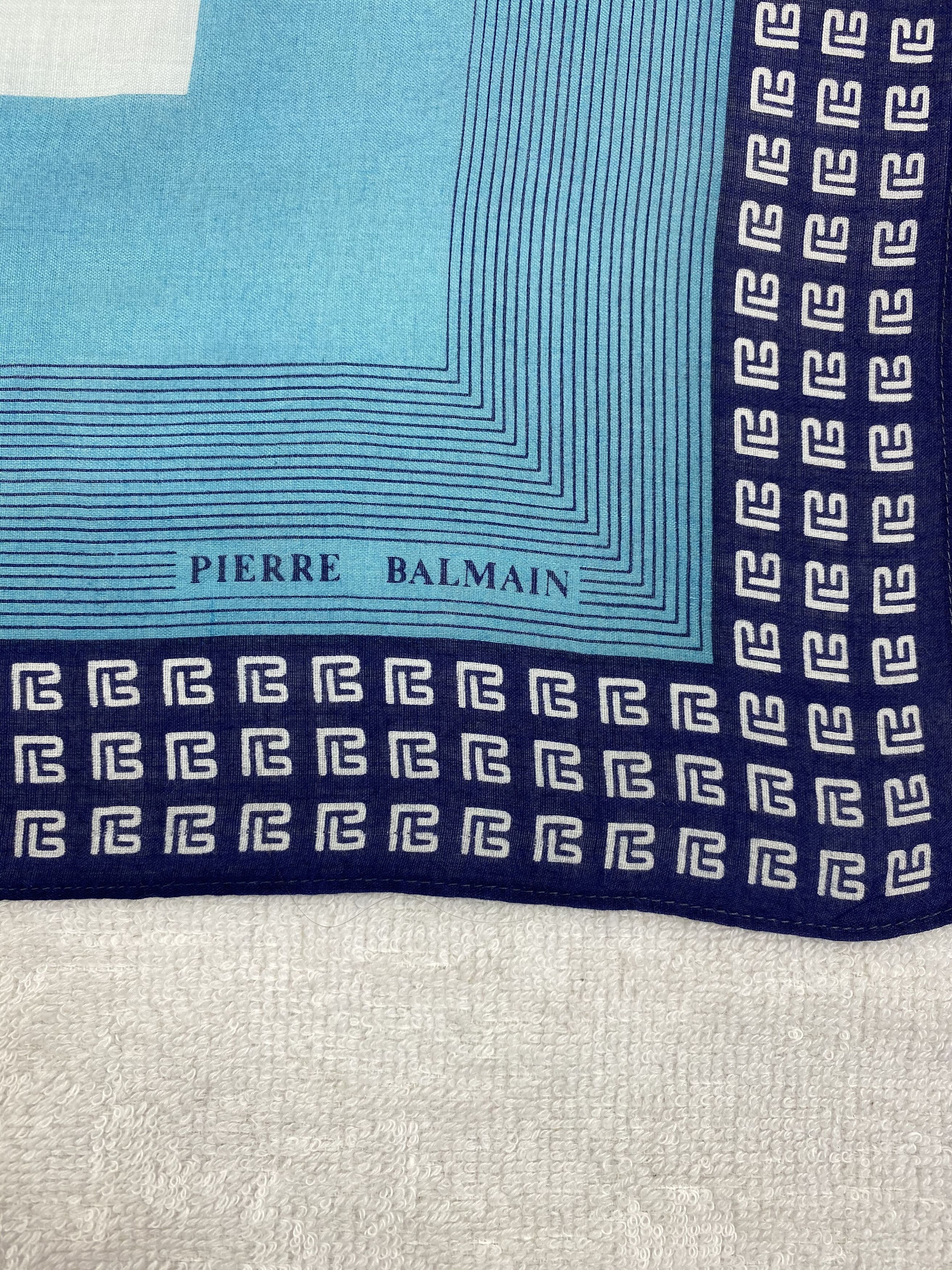 Pierre Balmain × Vintage Pierre Balmain Handkerchief / Bandana / Neckerchief Size ONE SIZE - 4 Thumbnail